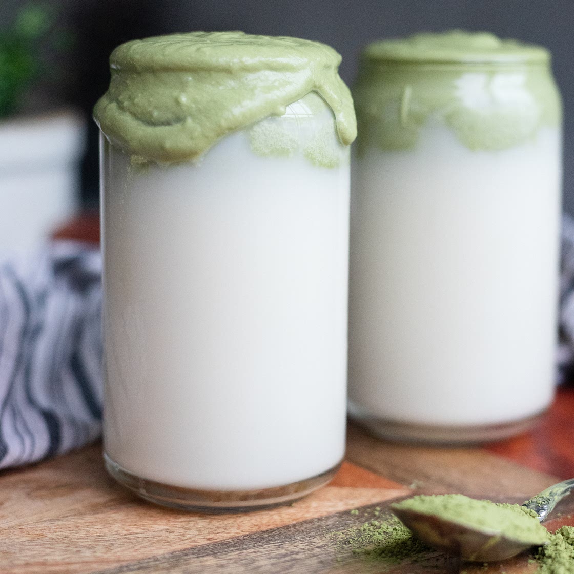 Coconut Cream Whipped Matcha Recipe
