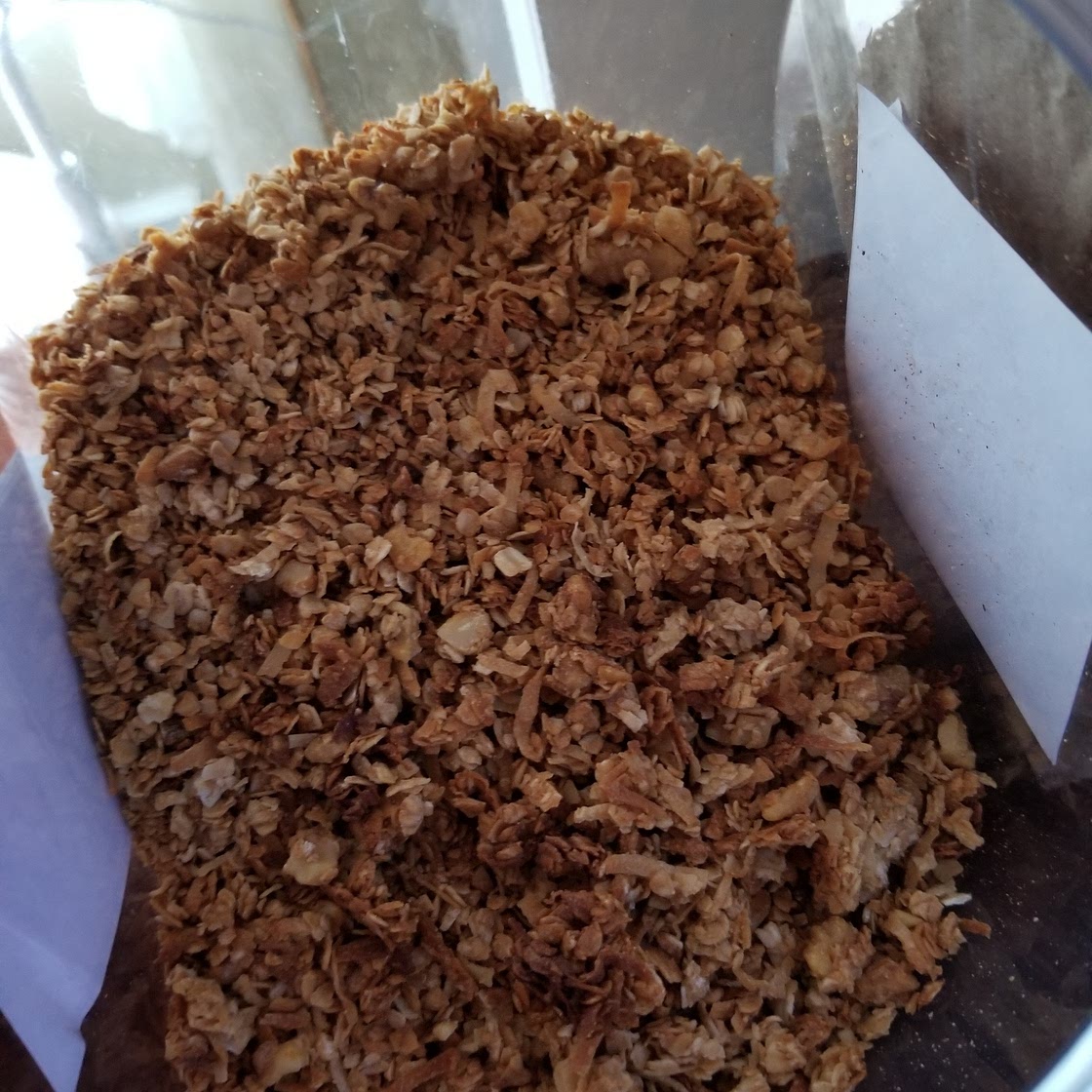 PB and Walnut Granola