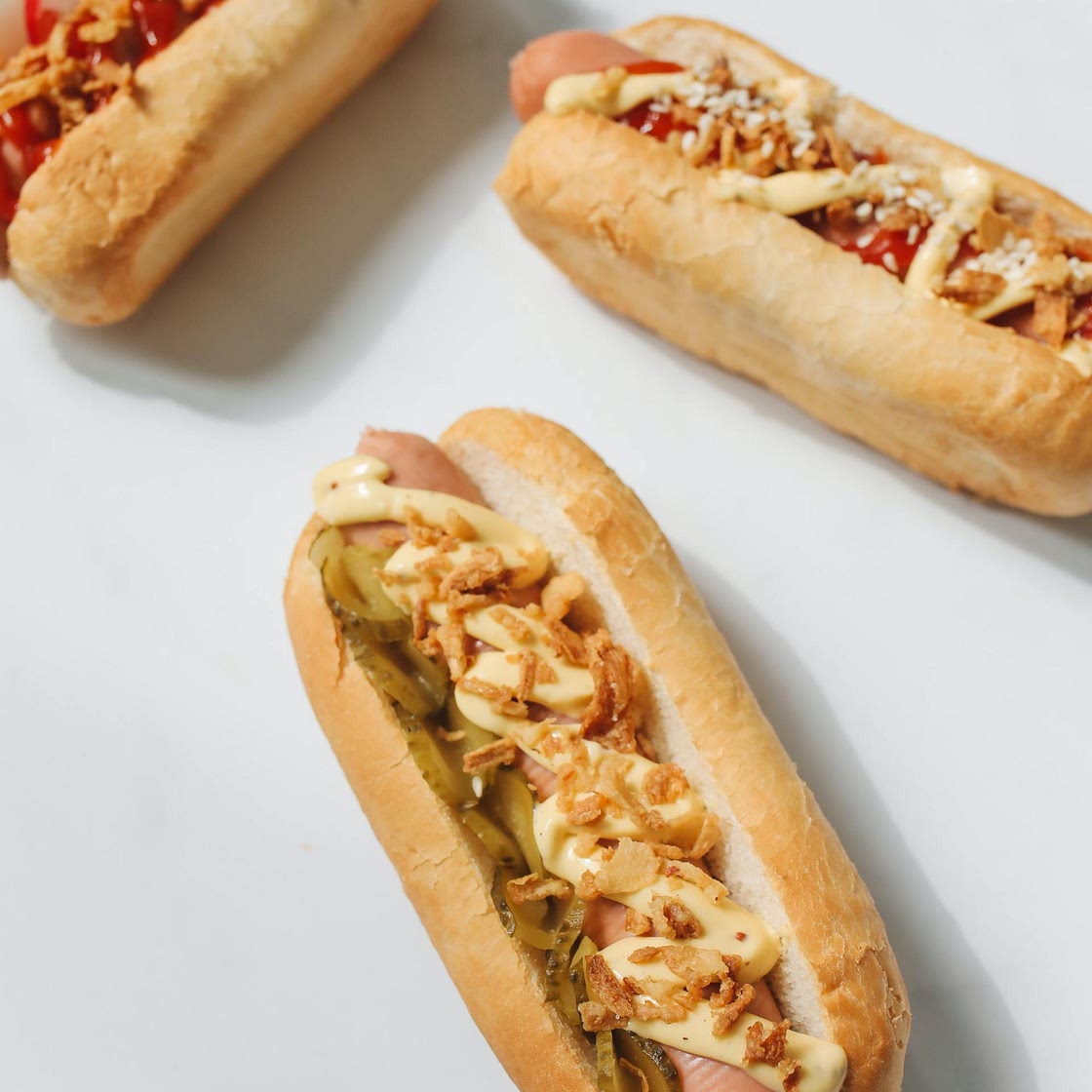 Homemade Chicago Hot Dog