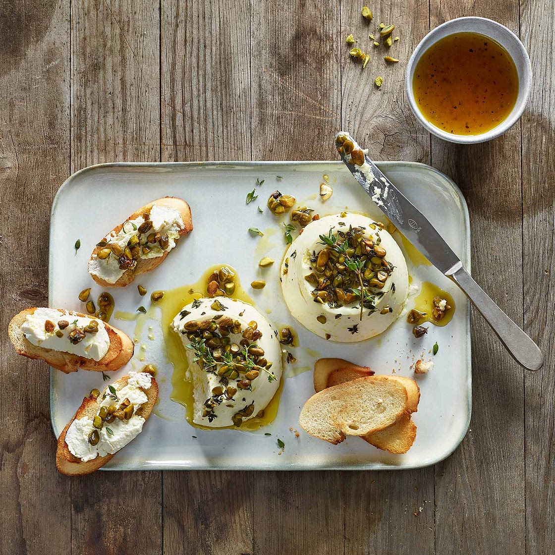 Ricotta aus dem Ofen