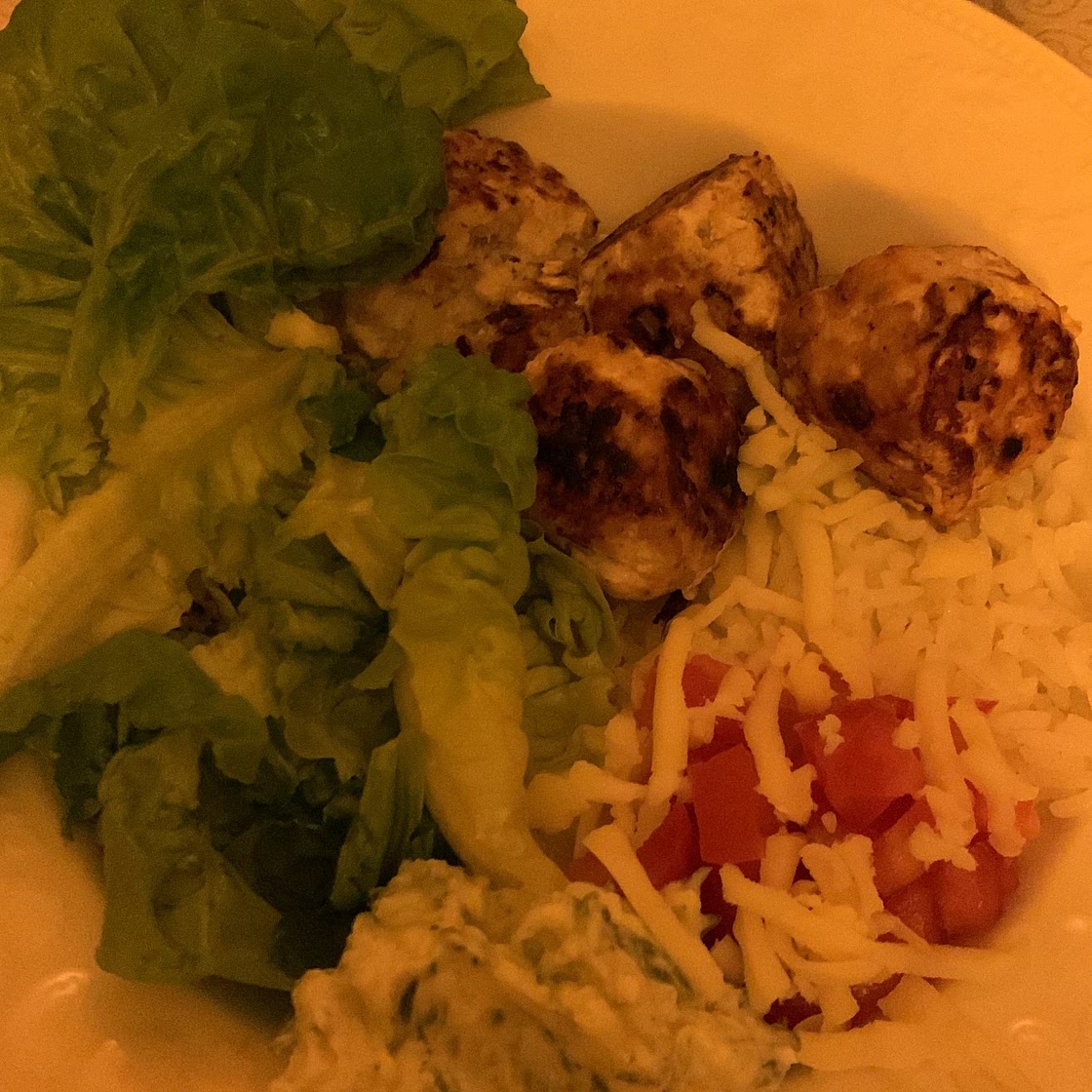 Greek Chicken Meatballs