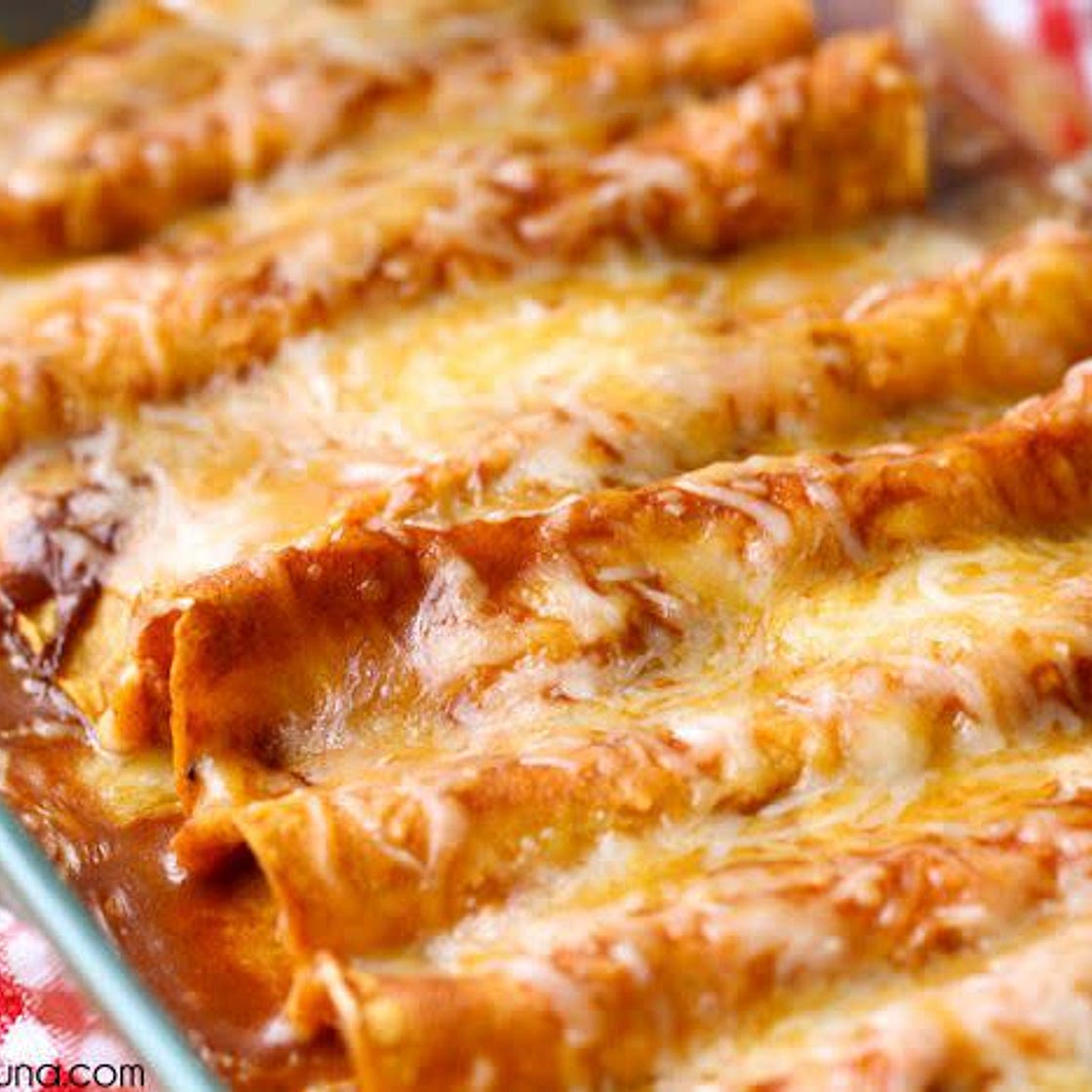 Authentic Enchiladas Rojas