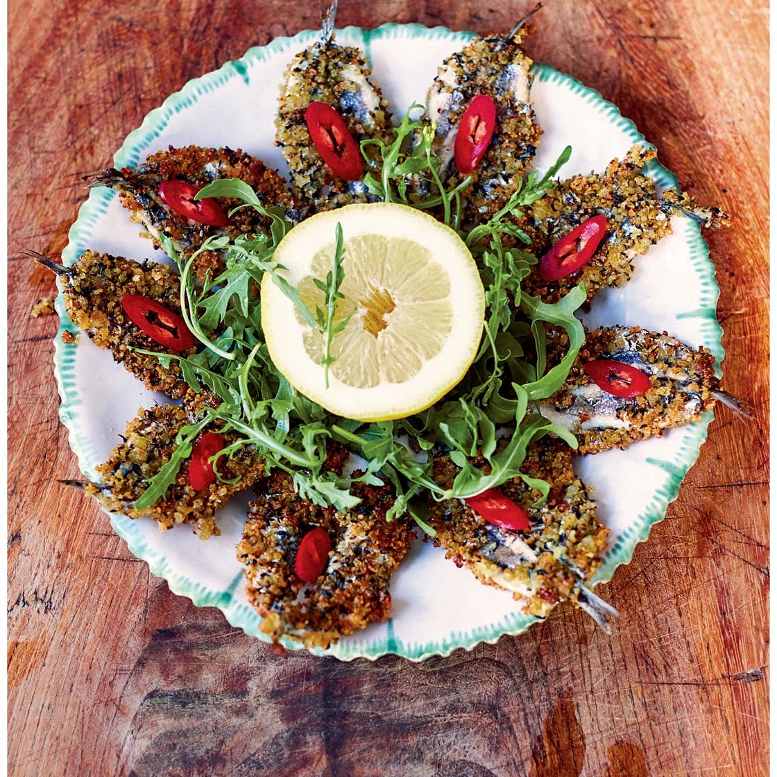 CRISPY FRESH ANCHOVIES