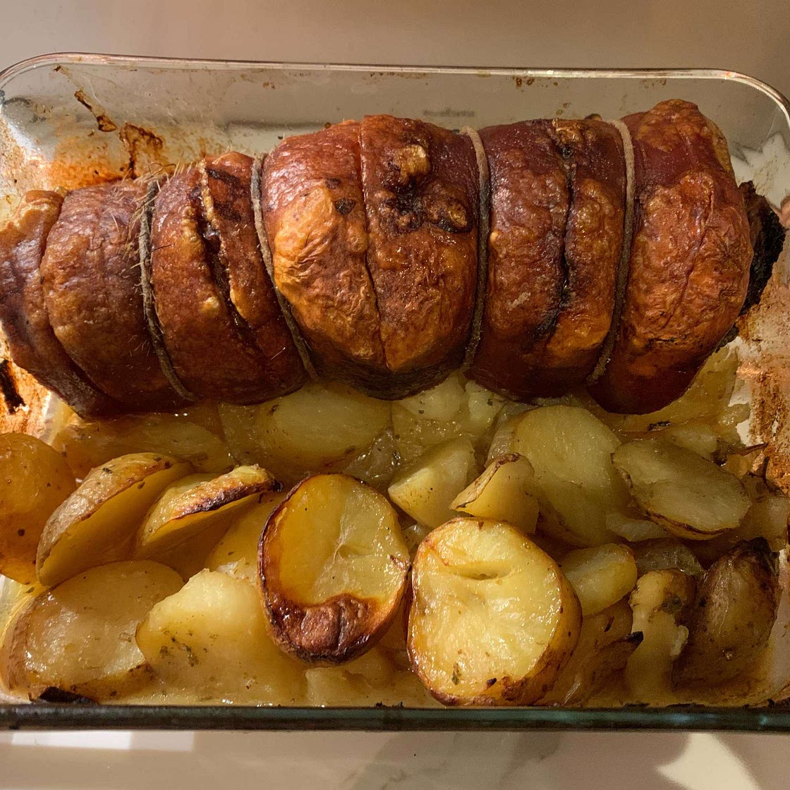Stuffed Roast Pork
