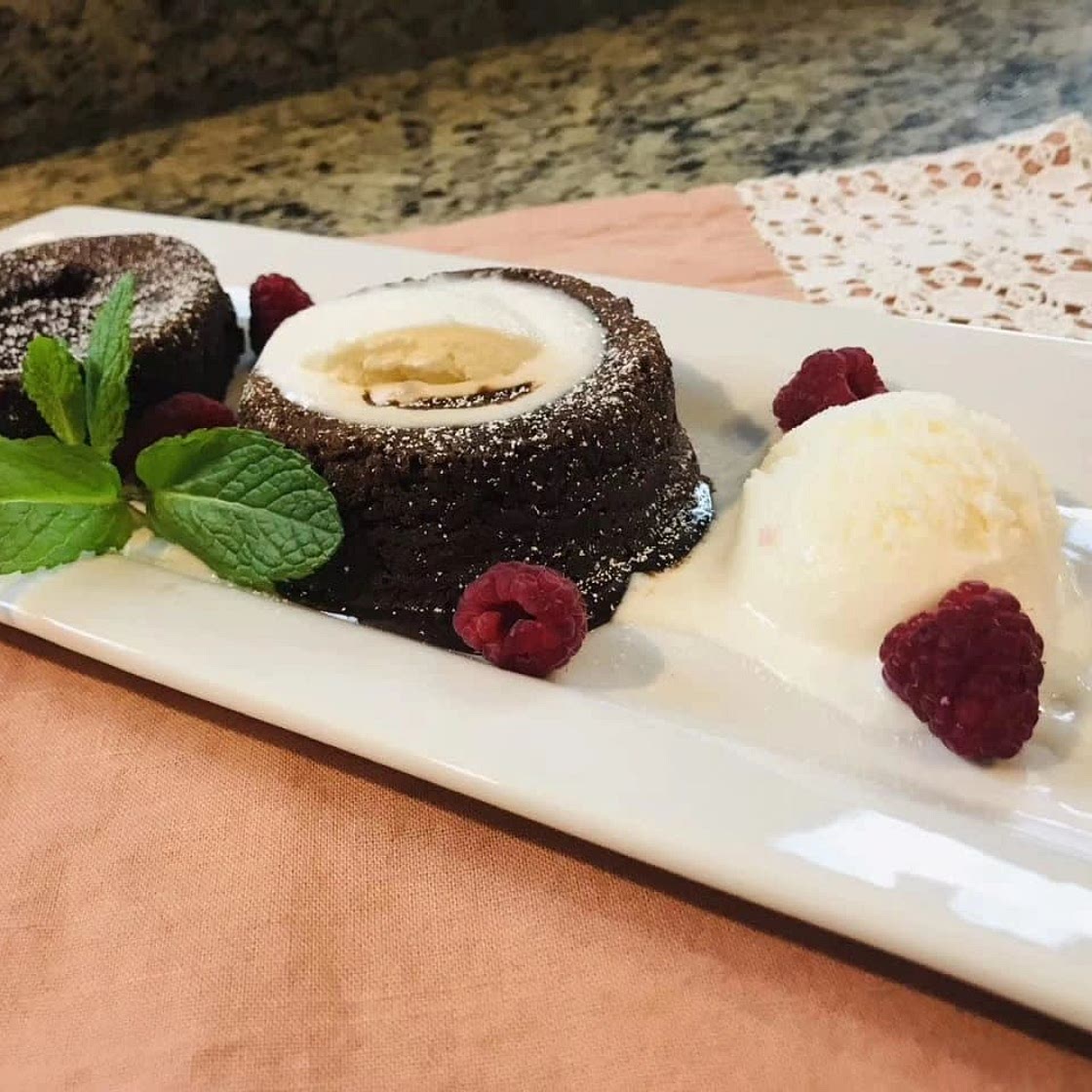 Chocolate Lava Cake |巧克力熔岩蛋糕