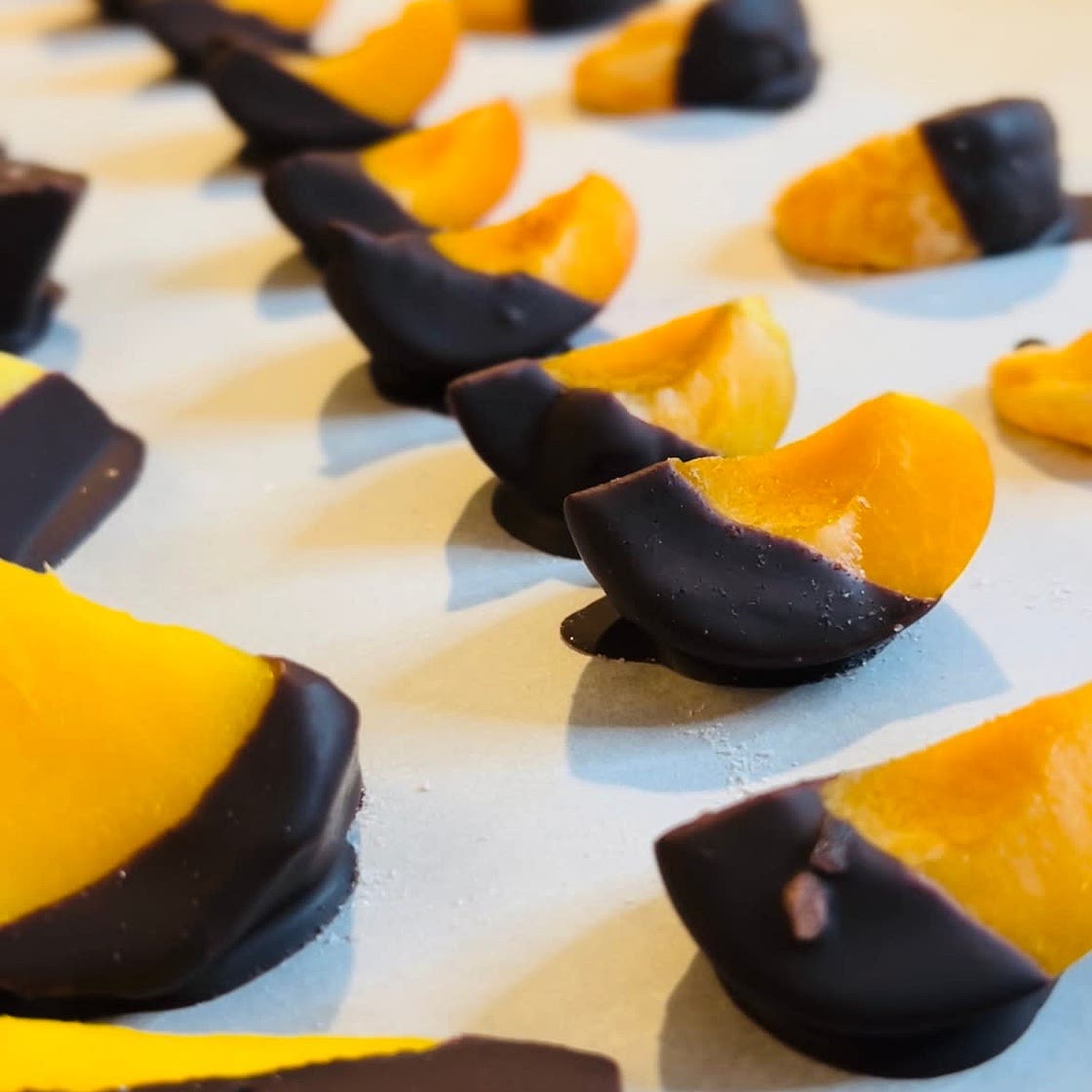 Chocolate Dipped Mandarins