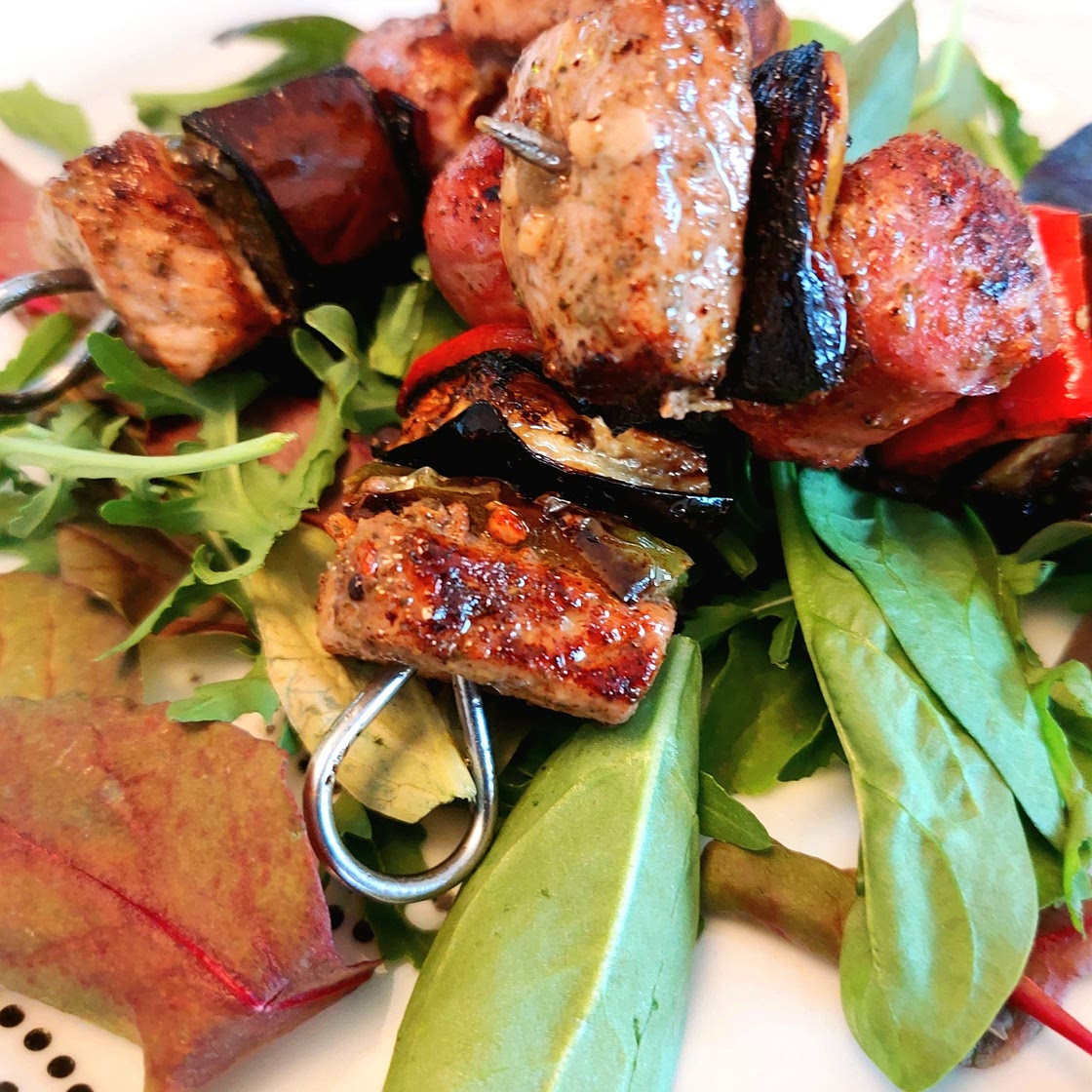 Skewers - Pork and Vegetables