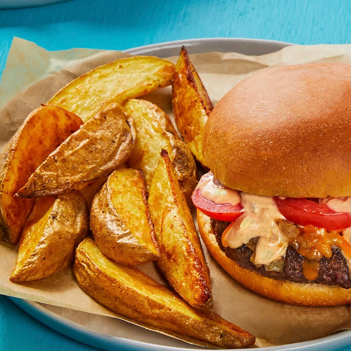 Grilled Onion Cheeseburgers