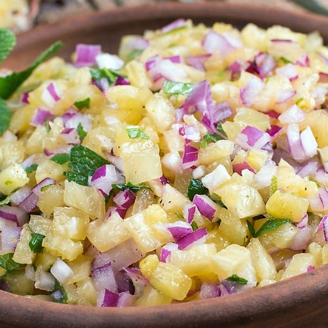 Fresh Pineapple Salsa Recipe Is the Refreshing Snack of Summer