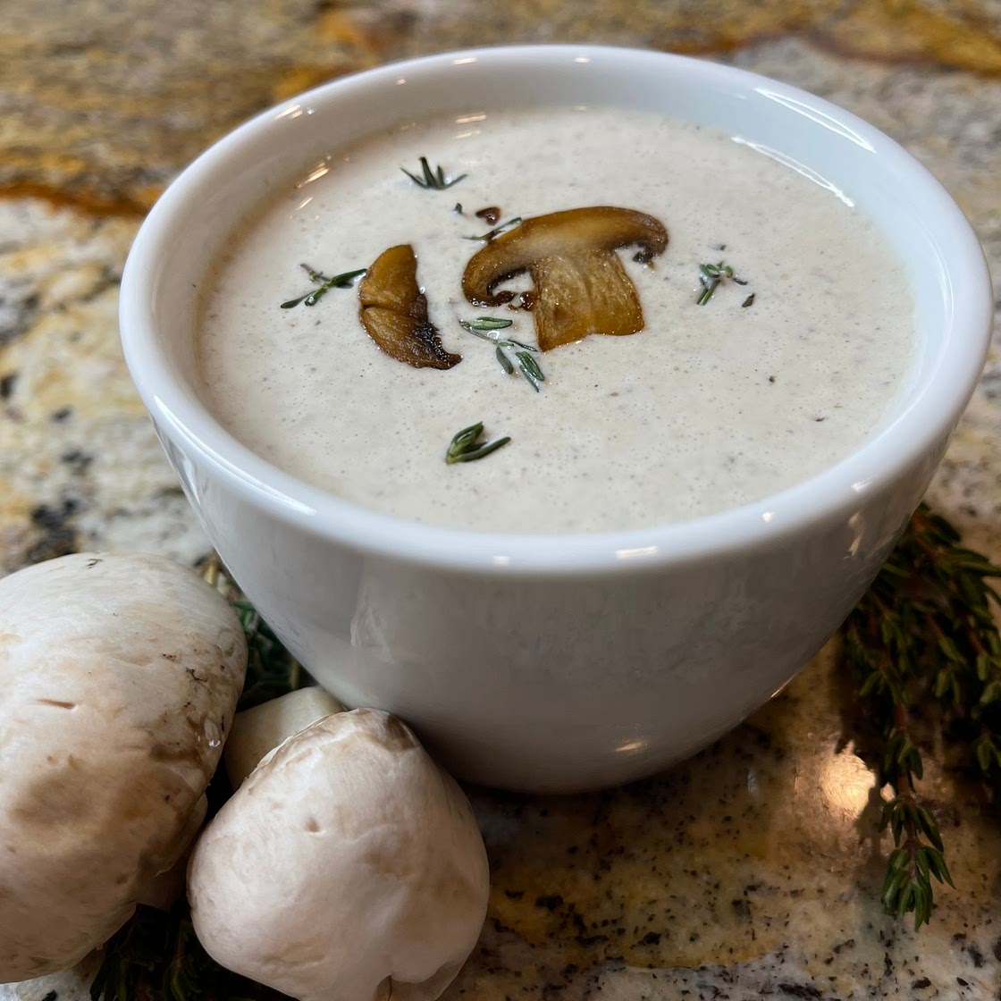 Keto Cream of Mushroom Soup