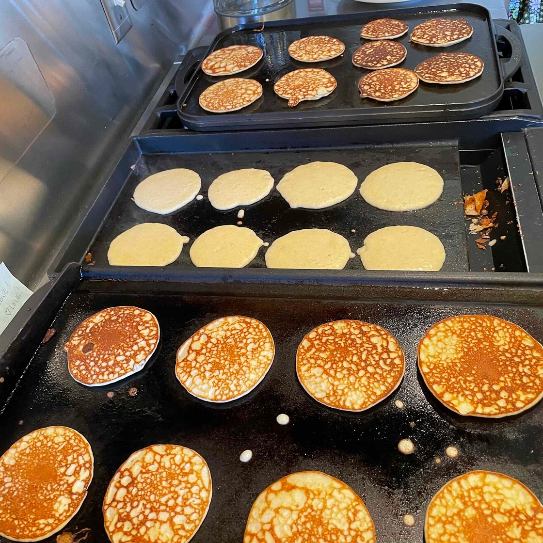 Sue’s Cottage Cheese Pancakes