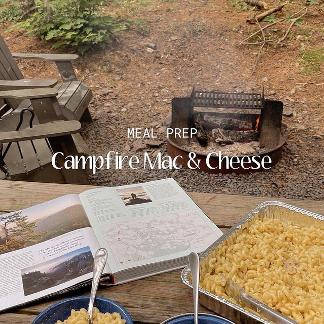 Meal Prep Campfire Mac &amp; Cheese