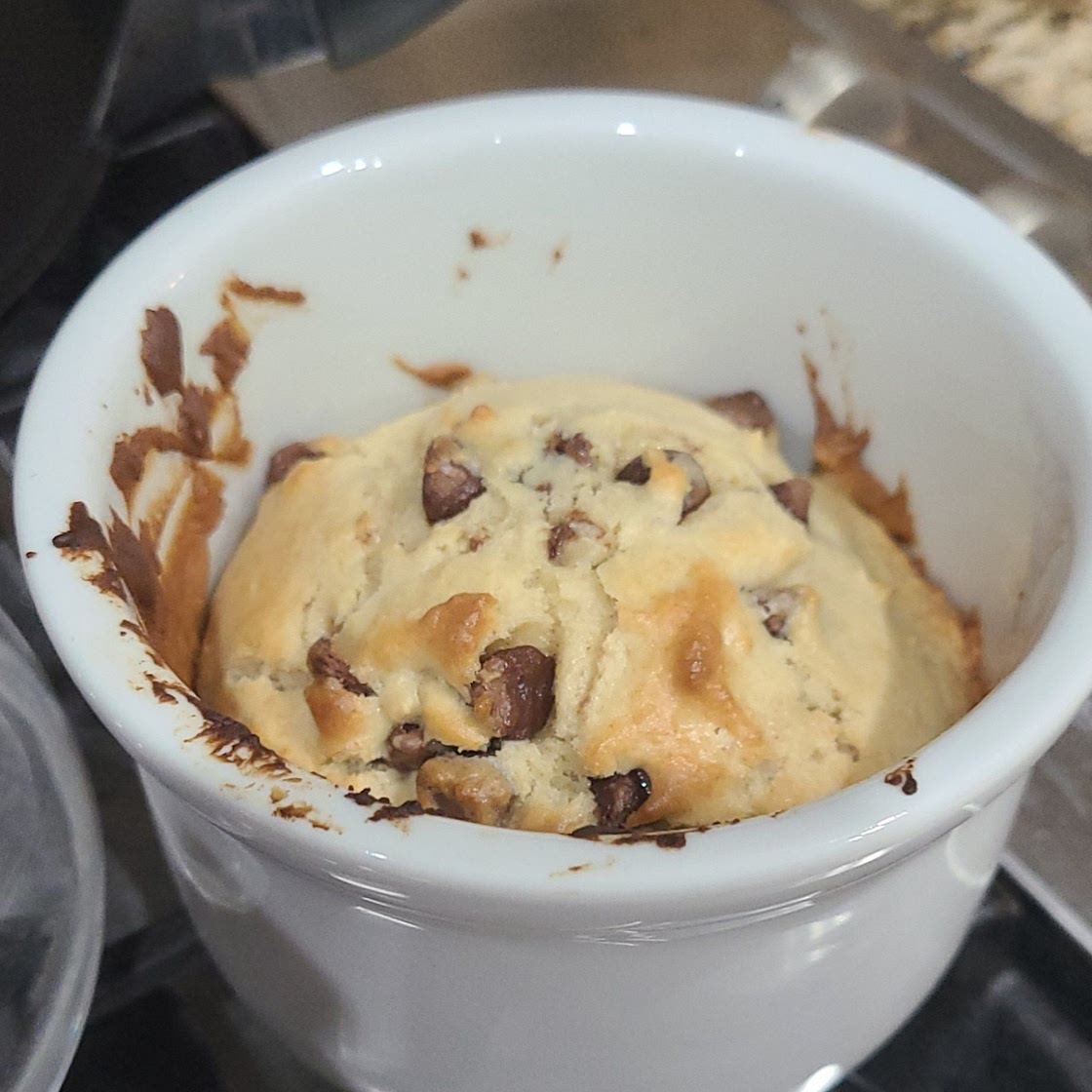 Chocolate Chip Muffin For One