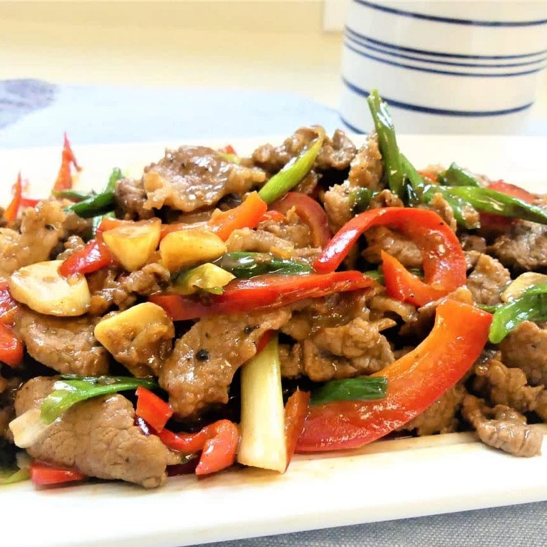 Beef Brisket with Scallion Stir Fry  | 葱爆牛肉