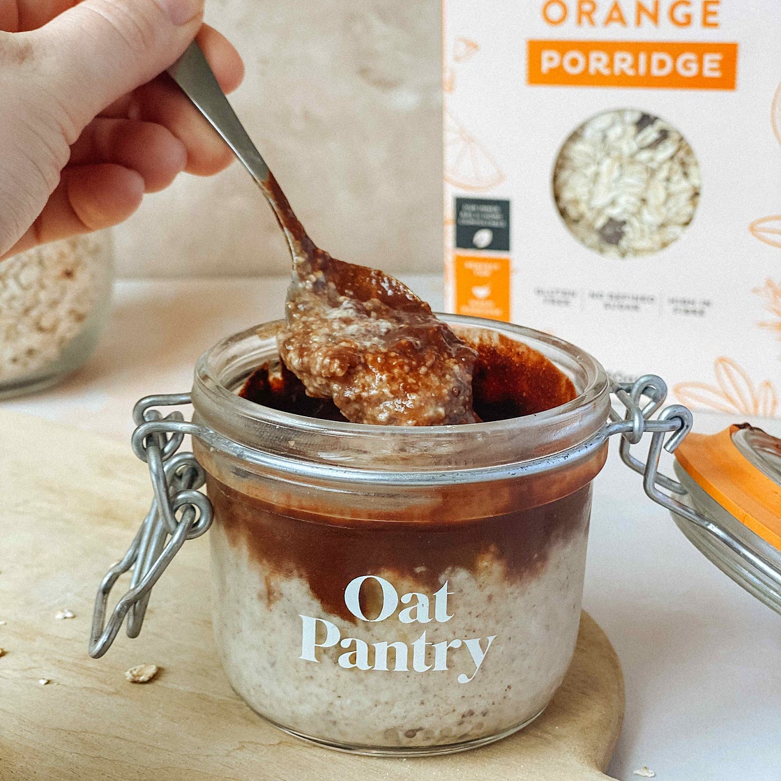 Chocolate Orange Overnight Oats