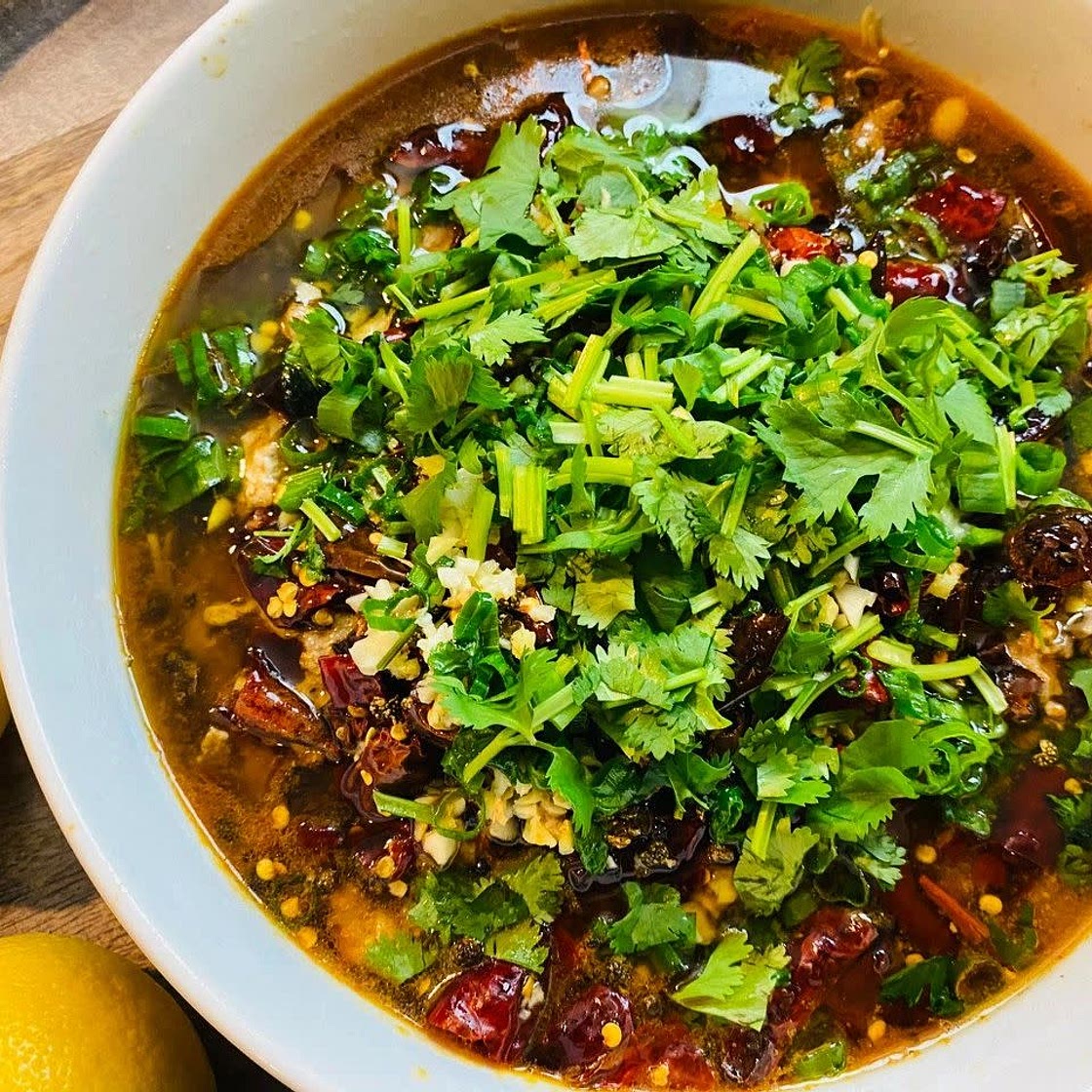 Szechuan Boiled Beef 水煮牛肉