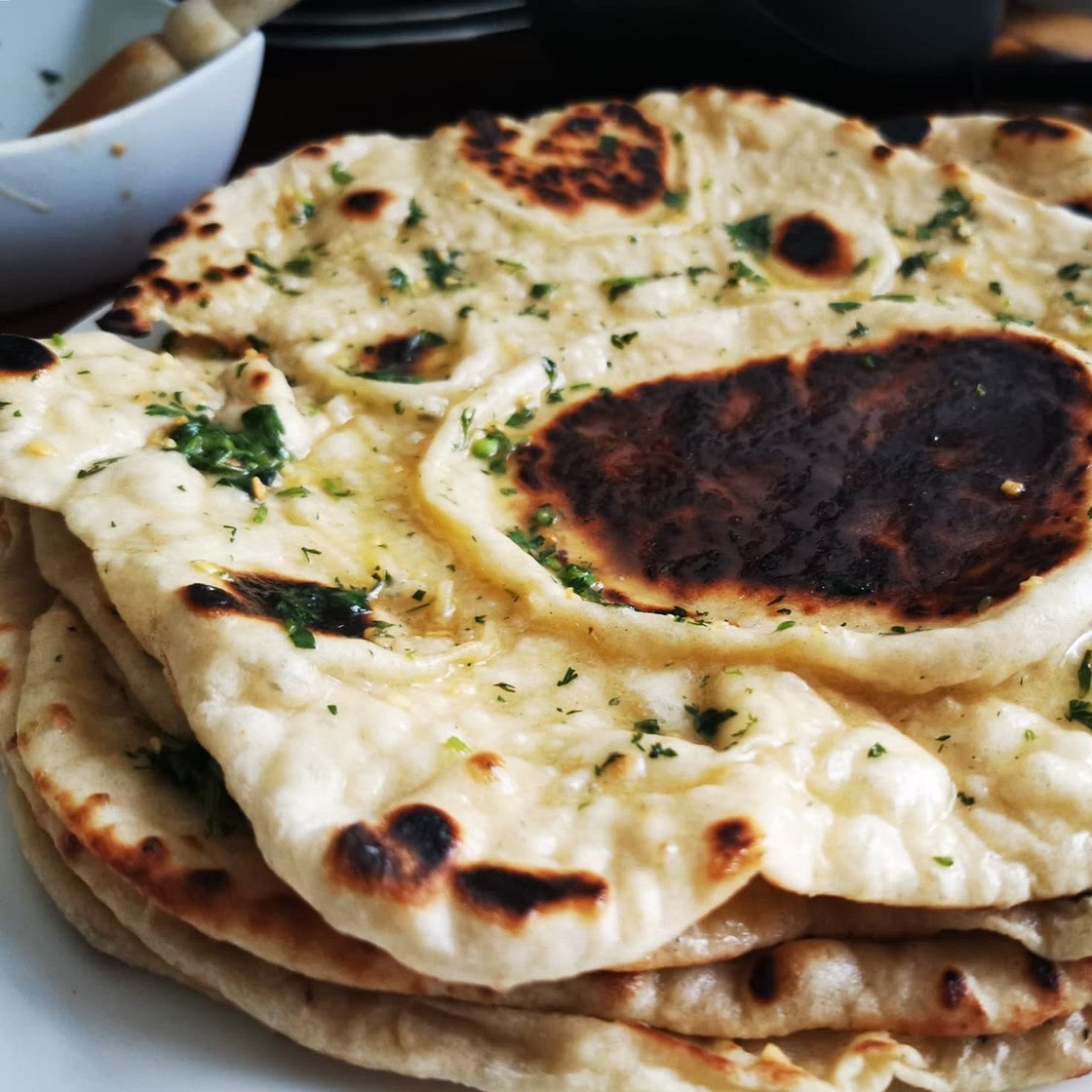 Homemade Naan