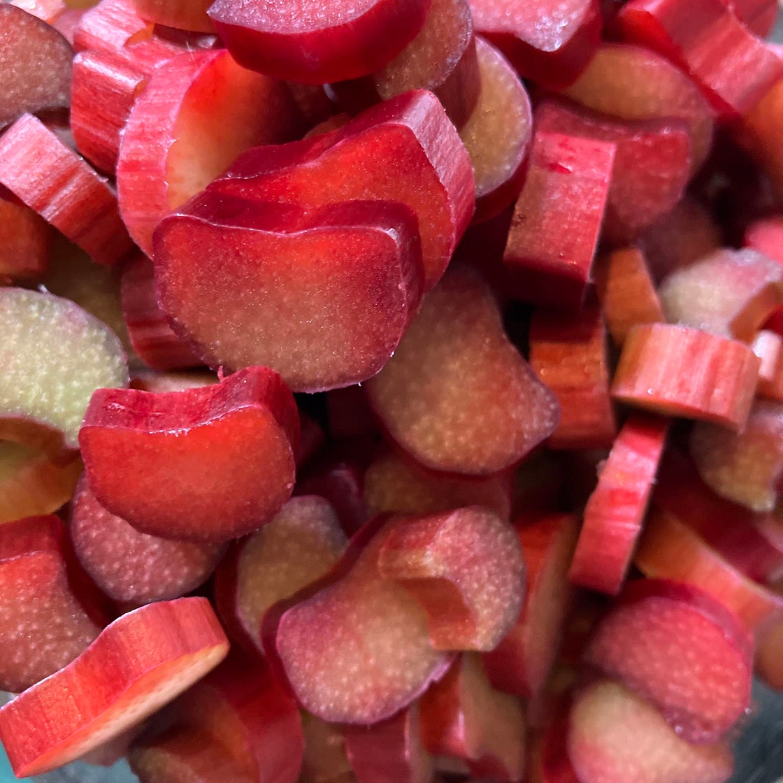 Rhubarb Apple Crisp