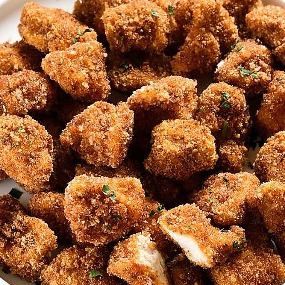 Crispy Baked Italian Garlic Parmesan Chicken Nuggets Recipe Is Exceptional