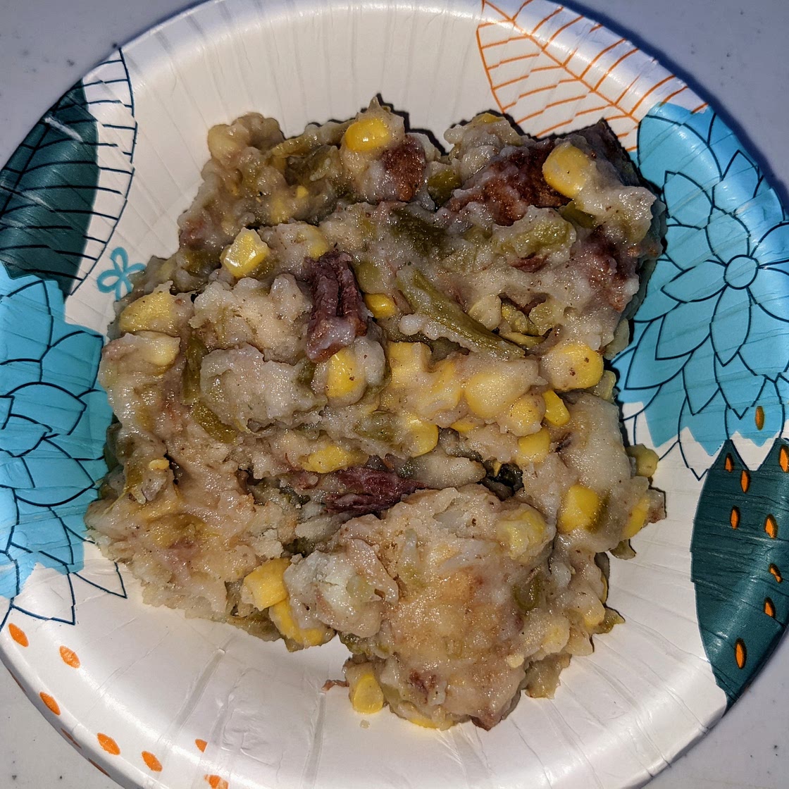 Camping Hash (1 pan, 4 ingredients, quick, super easy, filling)