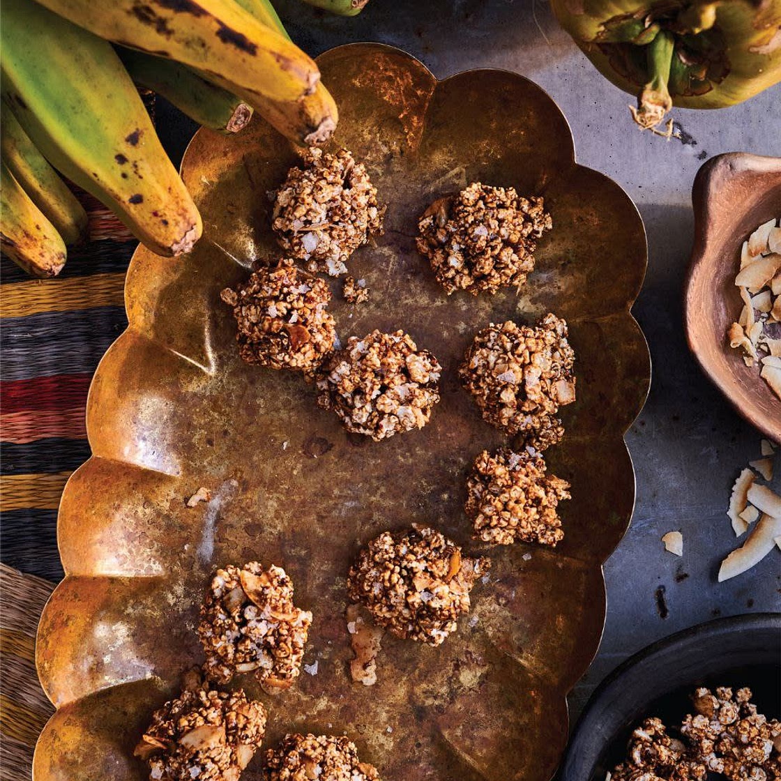 POPCORN, COCONUT & ANISE JOY BITES