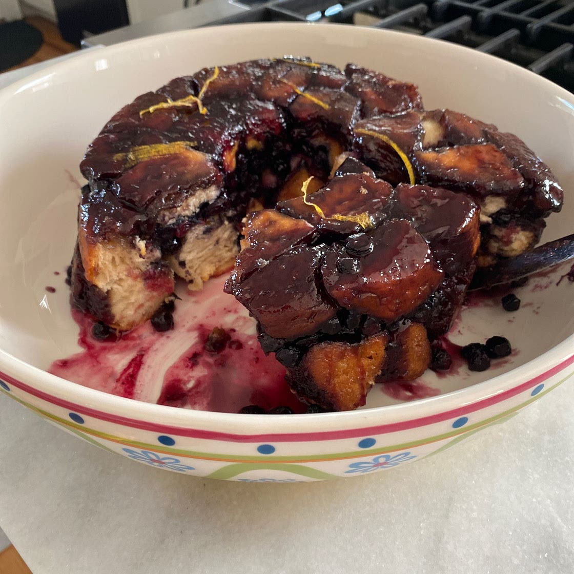 Blueberry Lemon Monkey Bread