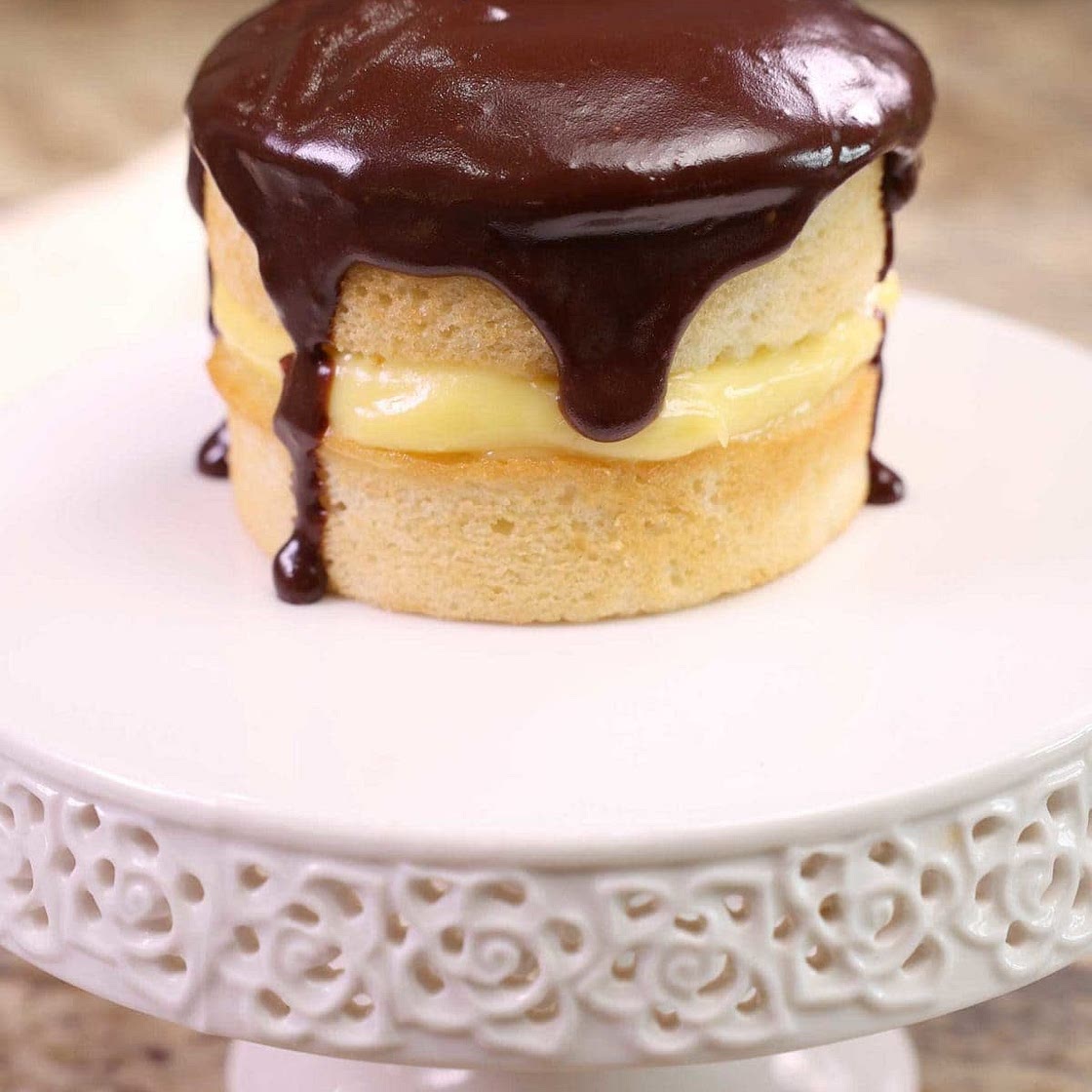 Mini Boston Cream Pie