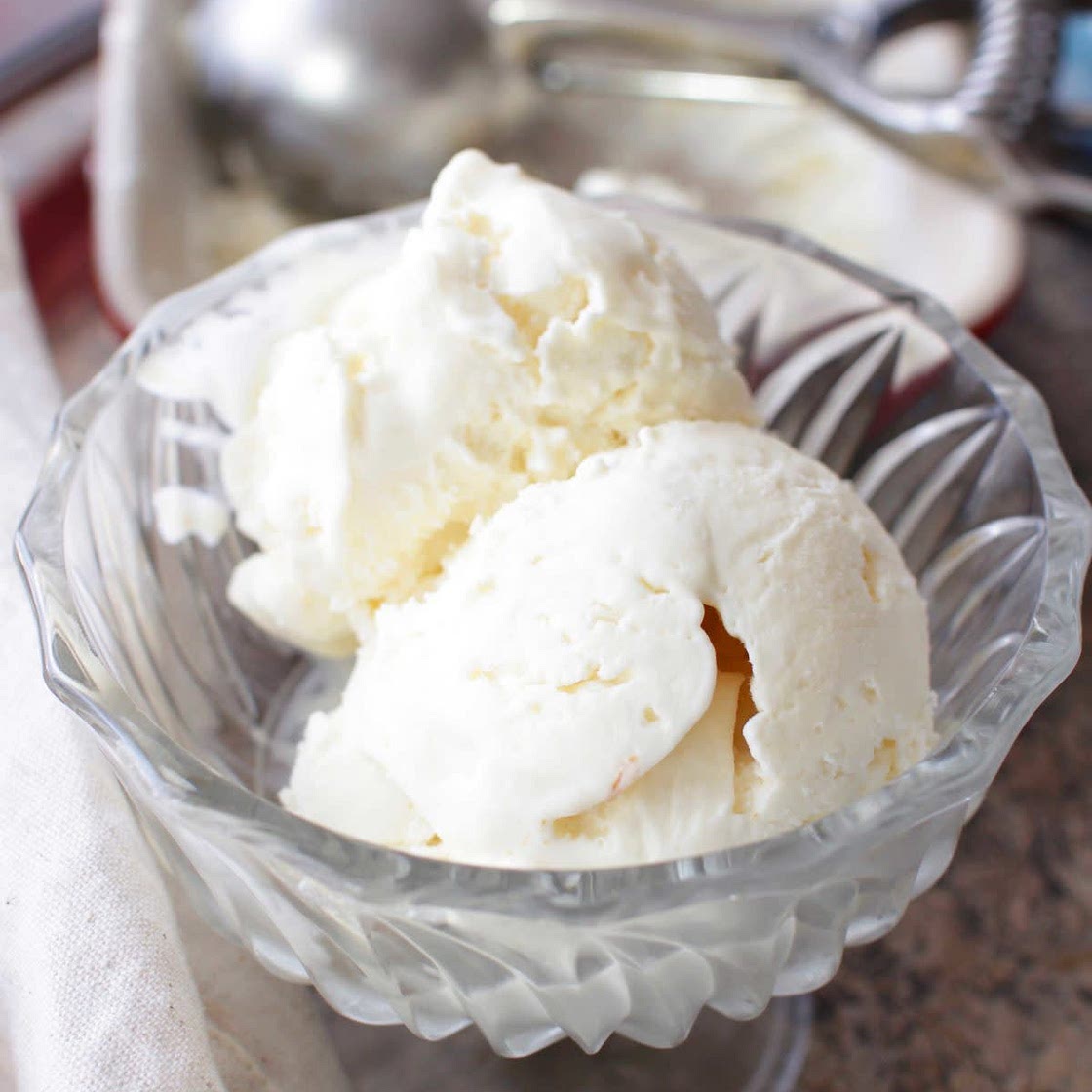 Vanilla Ice Cream For One