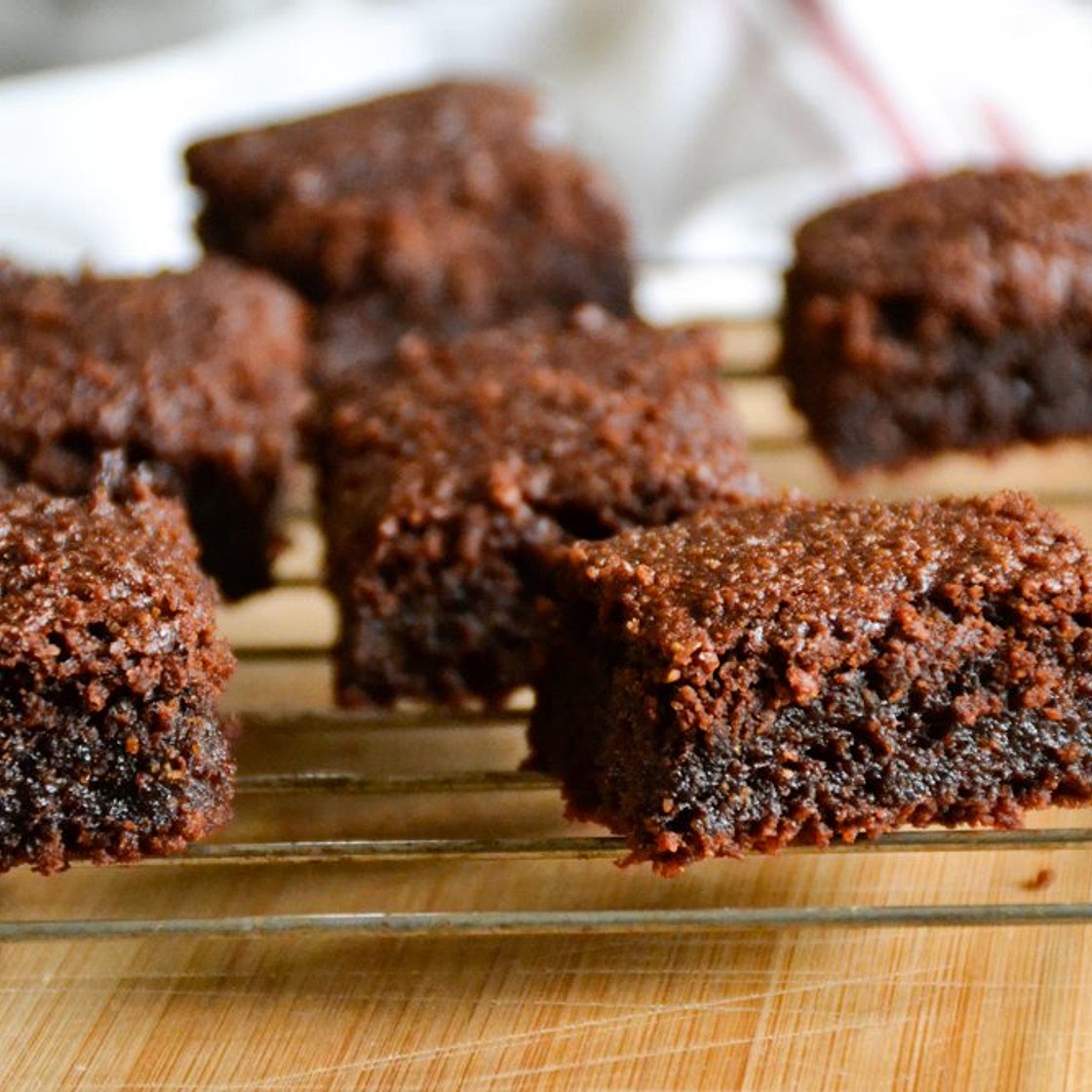 Paleo Pumpkin Mocha Brownies