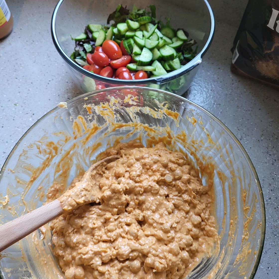 Buffalo chickpeas