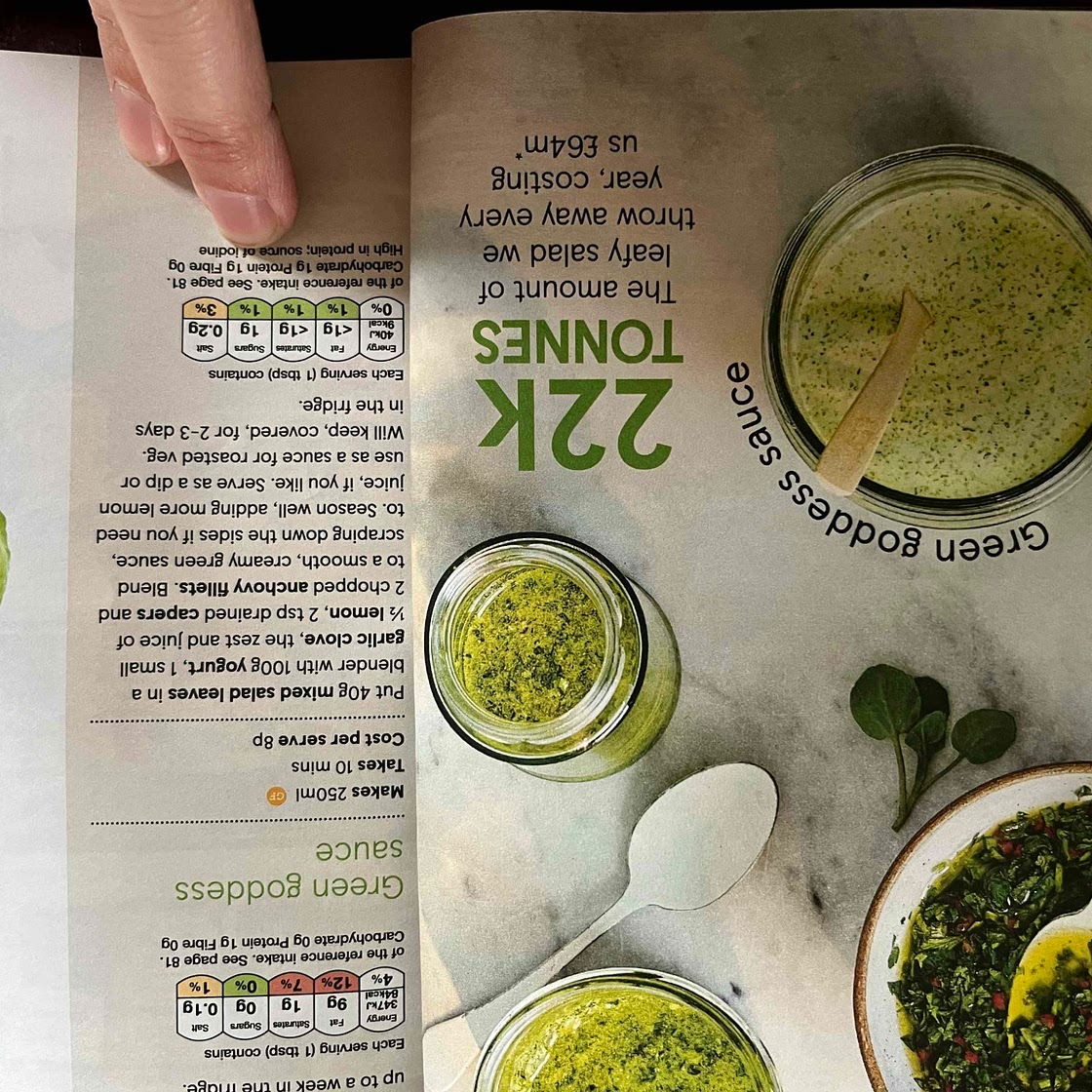 Green goddess sauce
