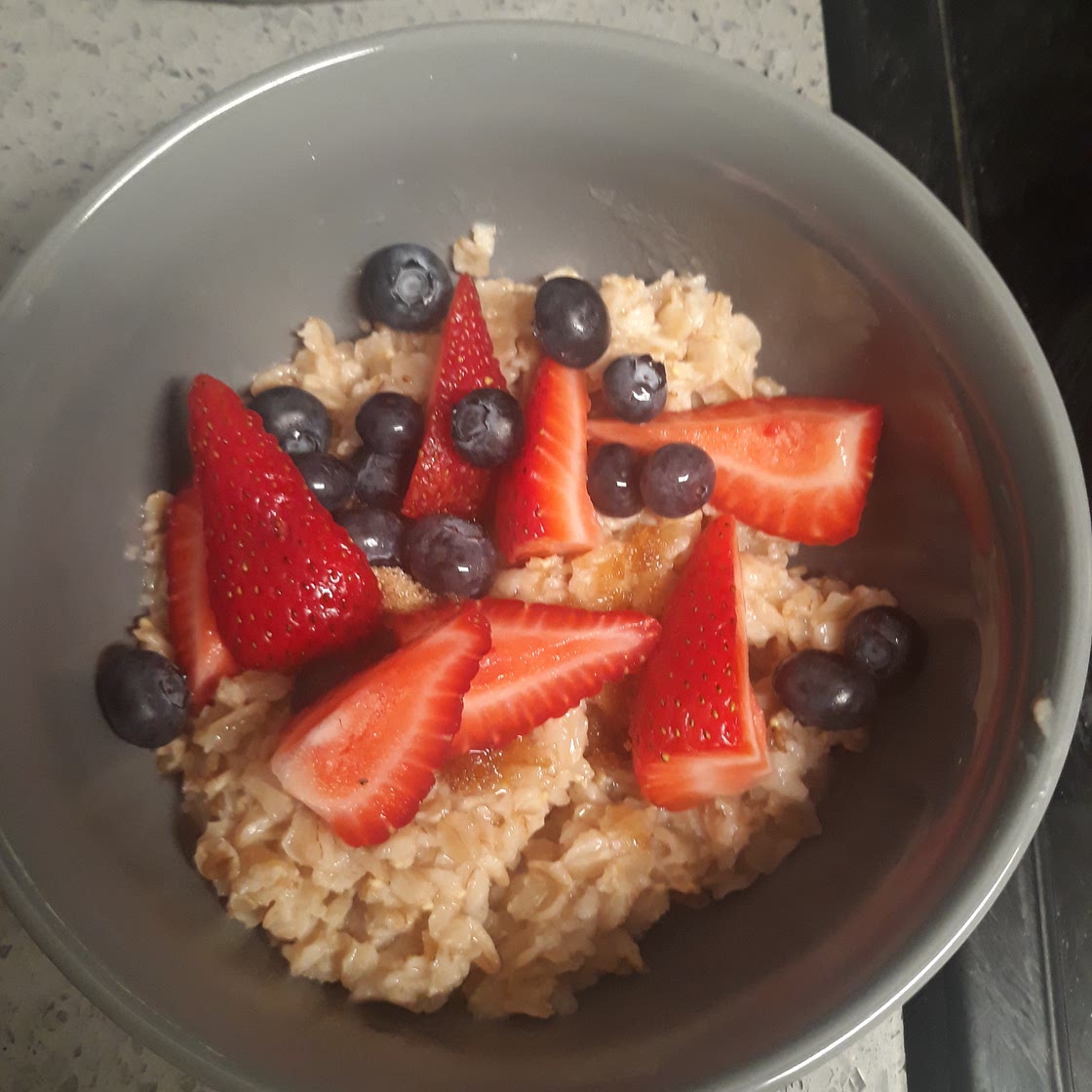Quaker Oats Oatmeal with Fodmap Toppings