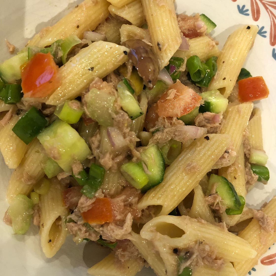 Healthy Tuna Pasta Salad