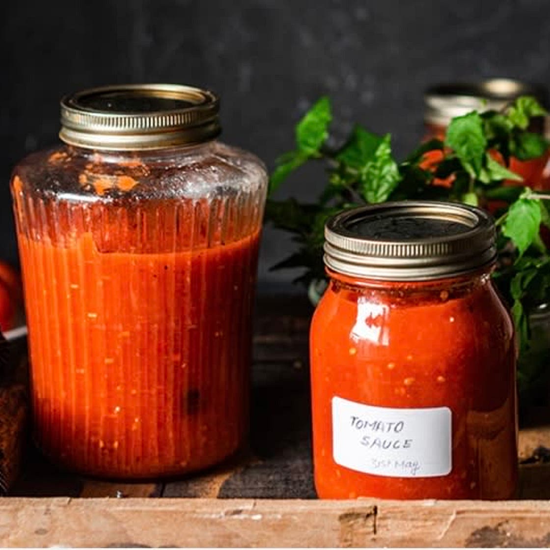 Tomate en conserve pour Julie