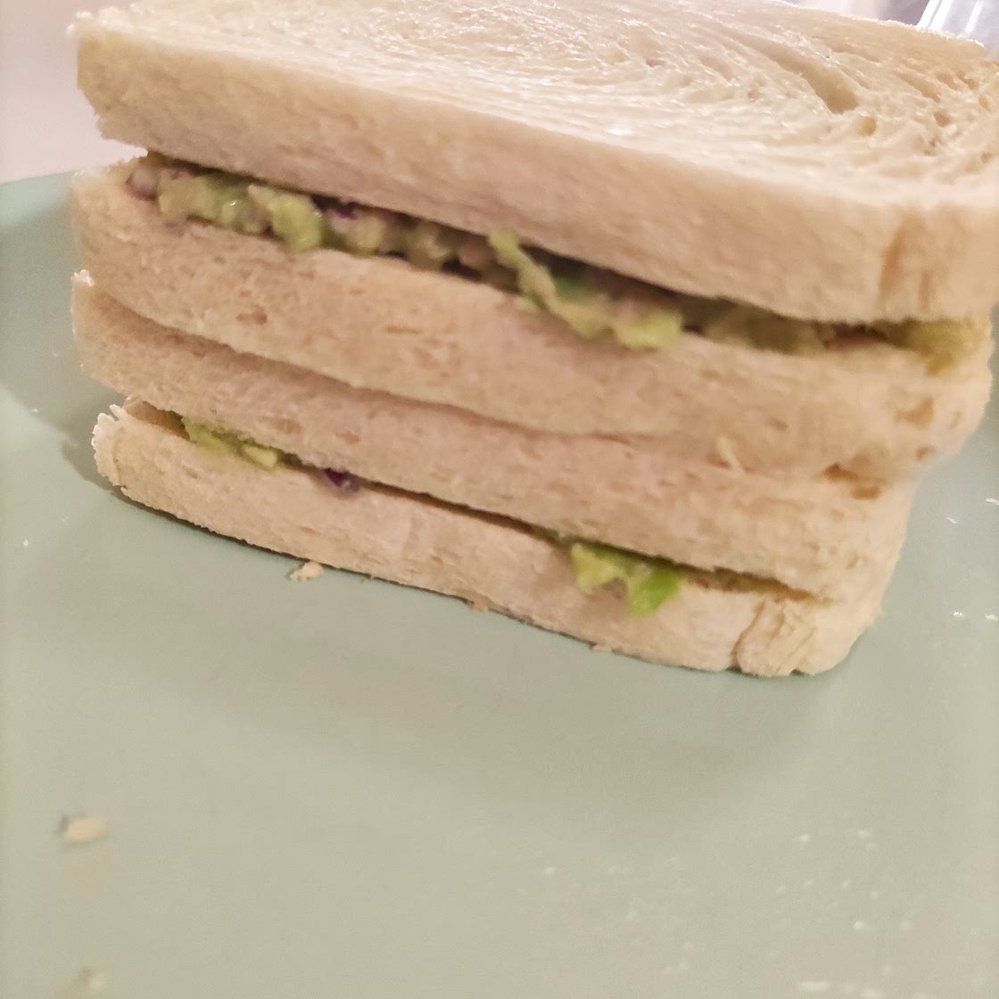 Panino guacamole e maionese