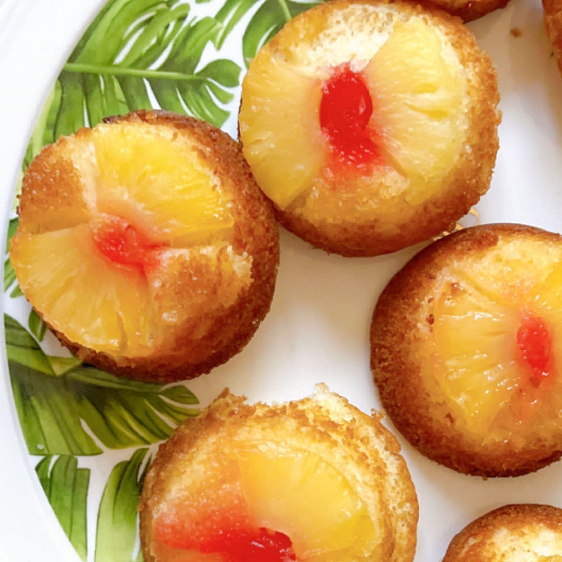Pineapple Upside Down Cupcakes