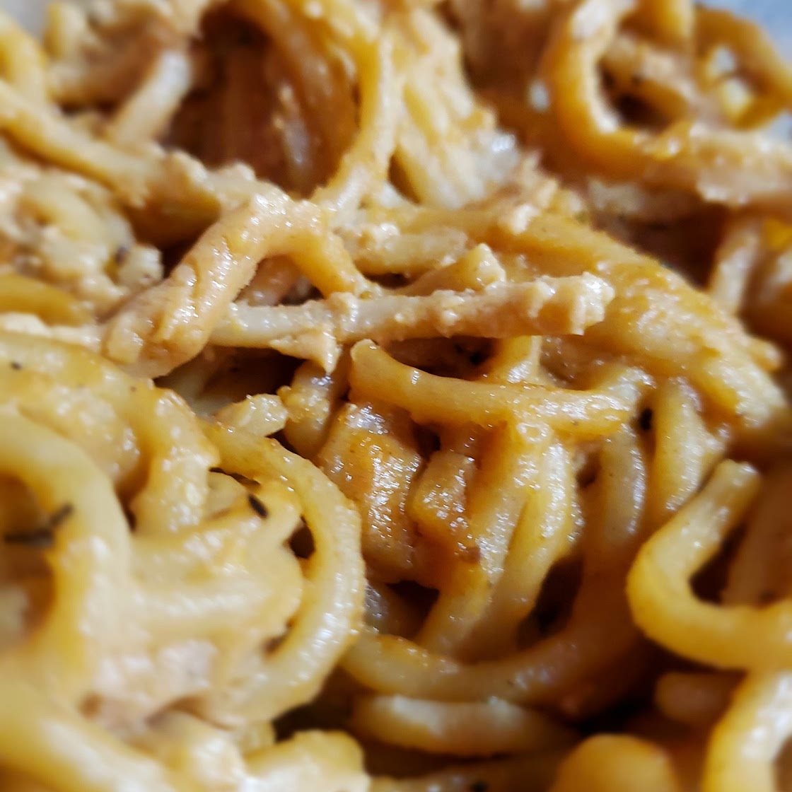 Gluten and Dairy Free Peanut Butter Pasta