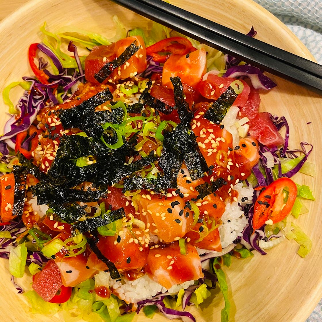 Sashimi Rice Bowl (Hwe Dup Bap)