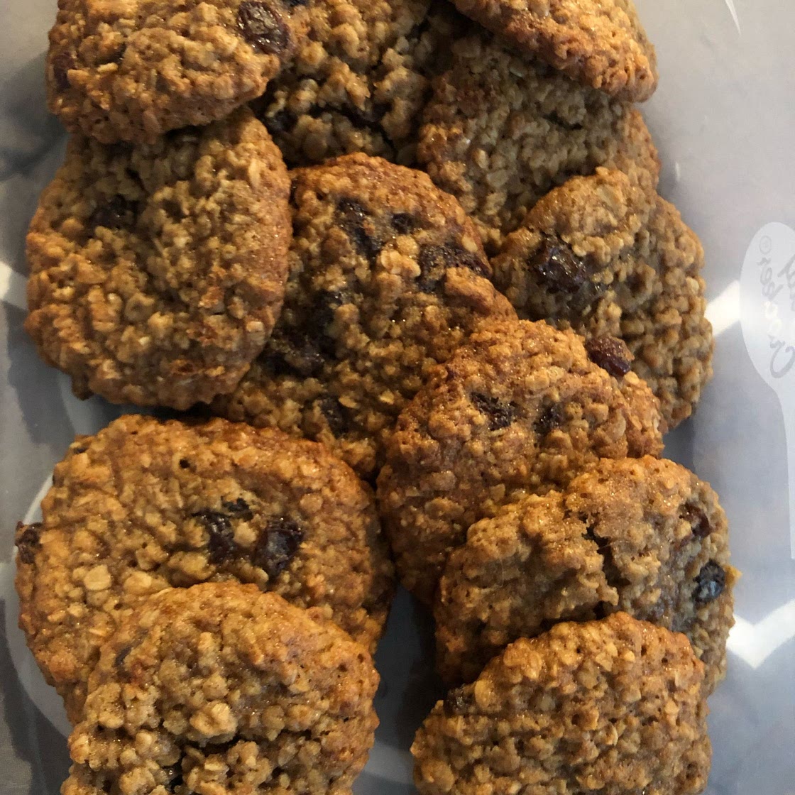 Soft and Chewy Oatmeal Raisin Cookies