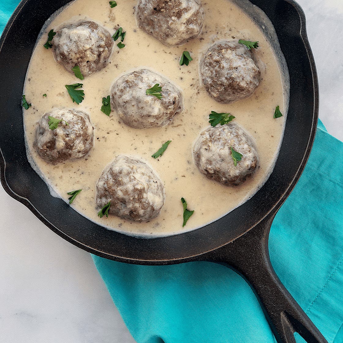 Dairy Free Swedish Meatballs