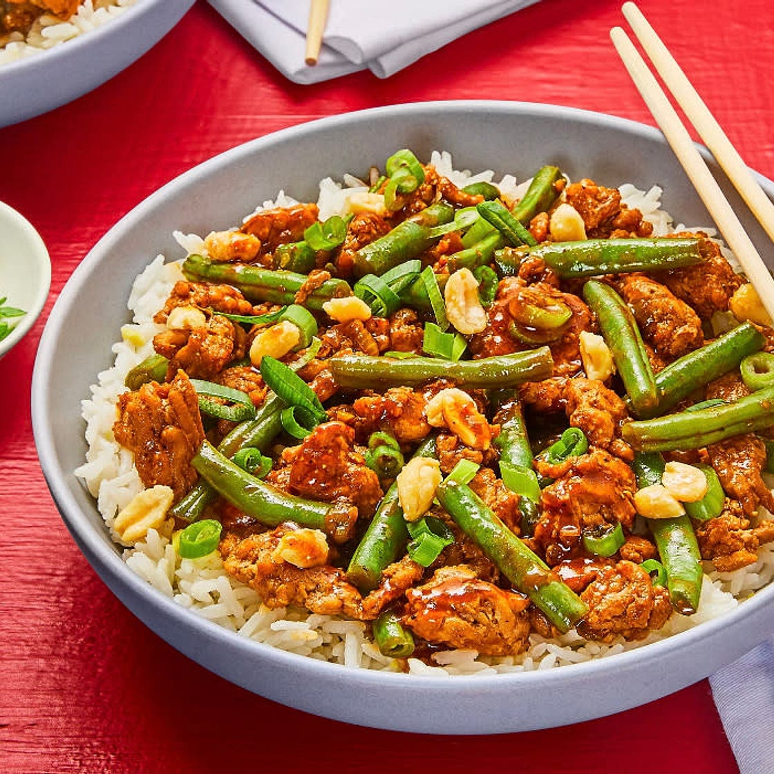 Szechuan Pork & Green Bean Stir-Fry