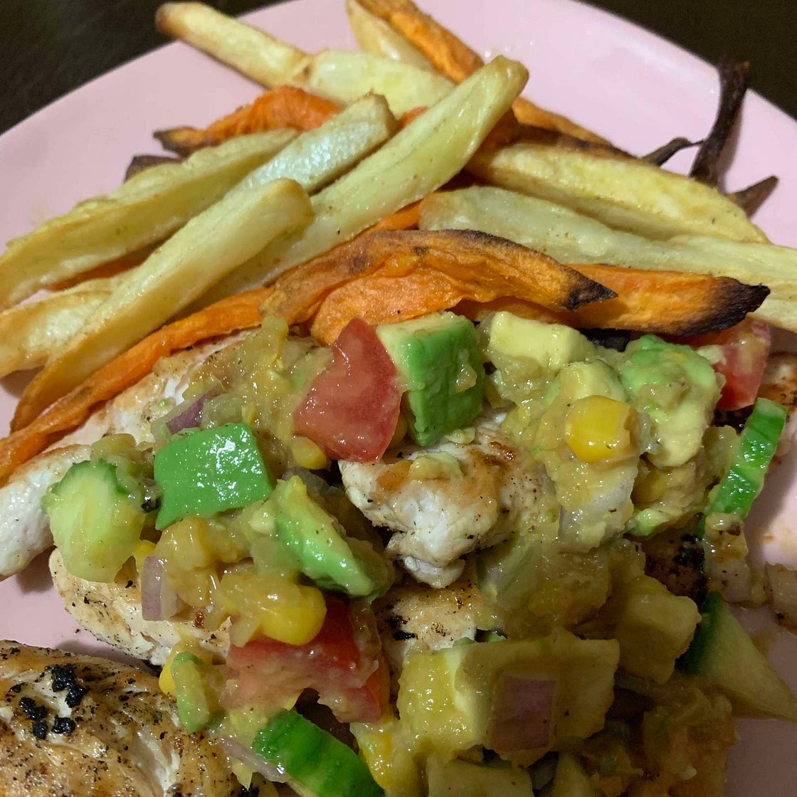 Salsa chicken