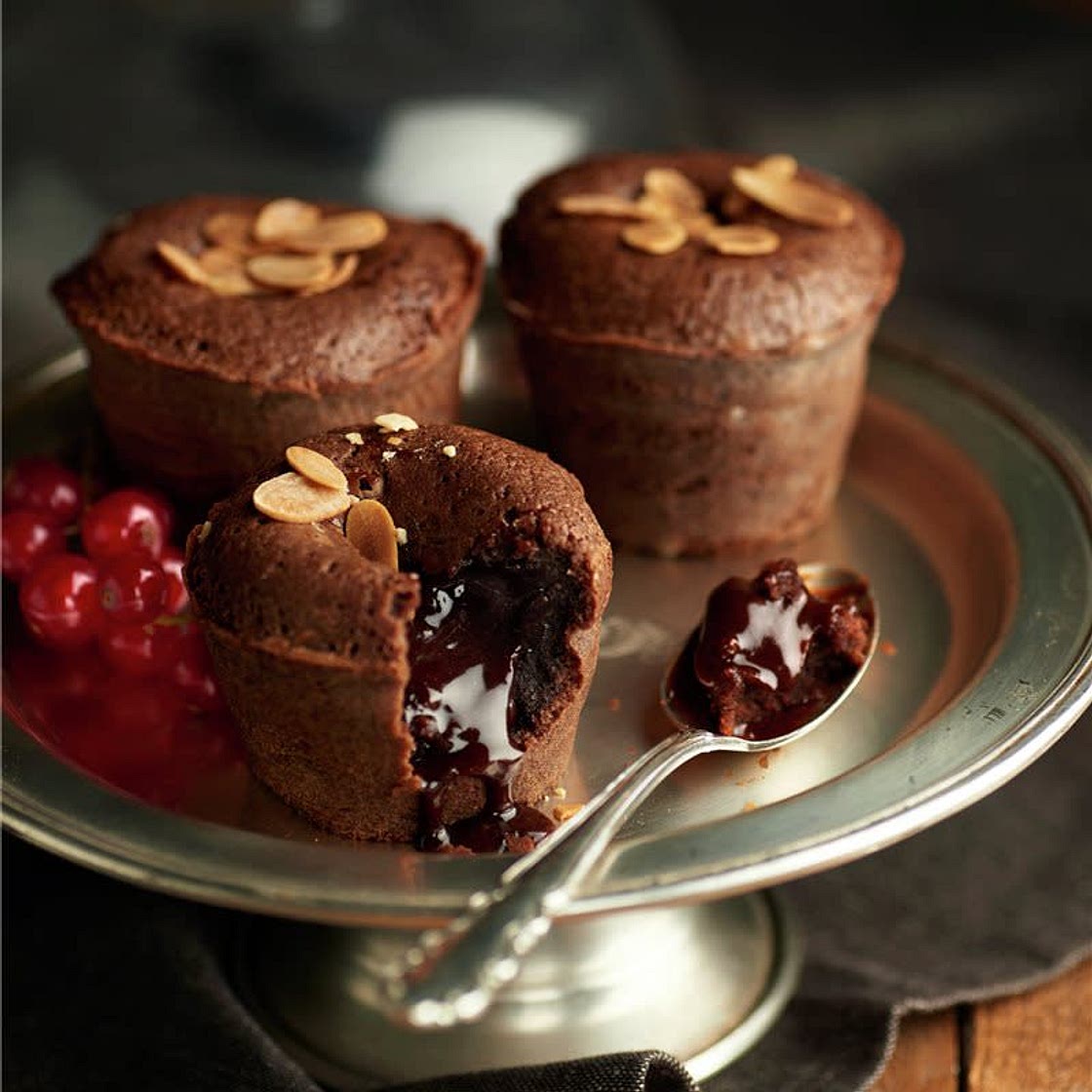 Coulants de chocolate