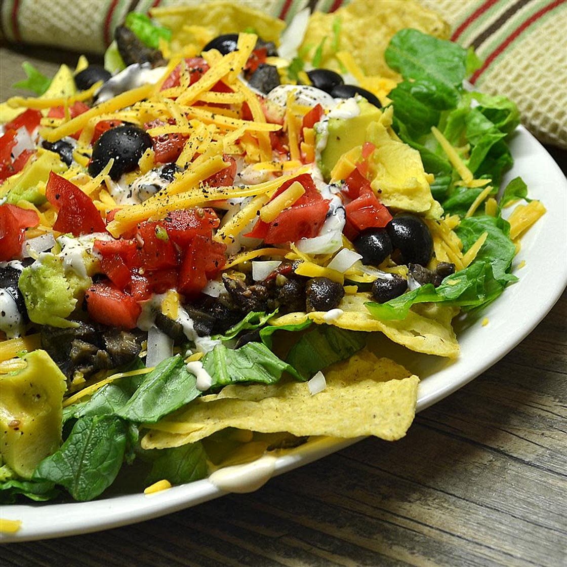 Taco Salad W/ Beans
