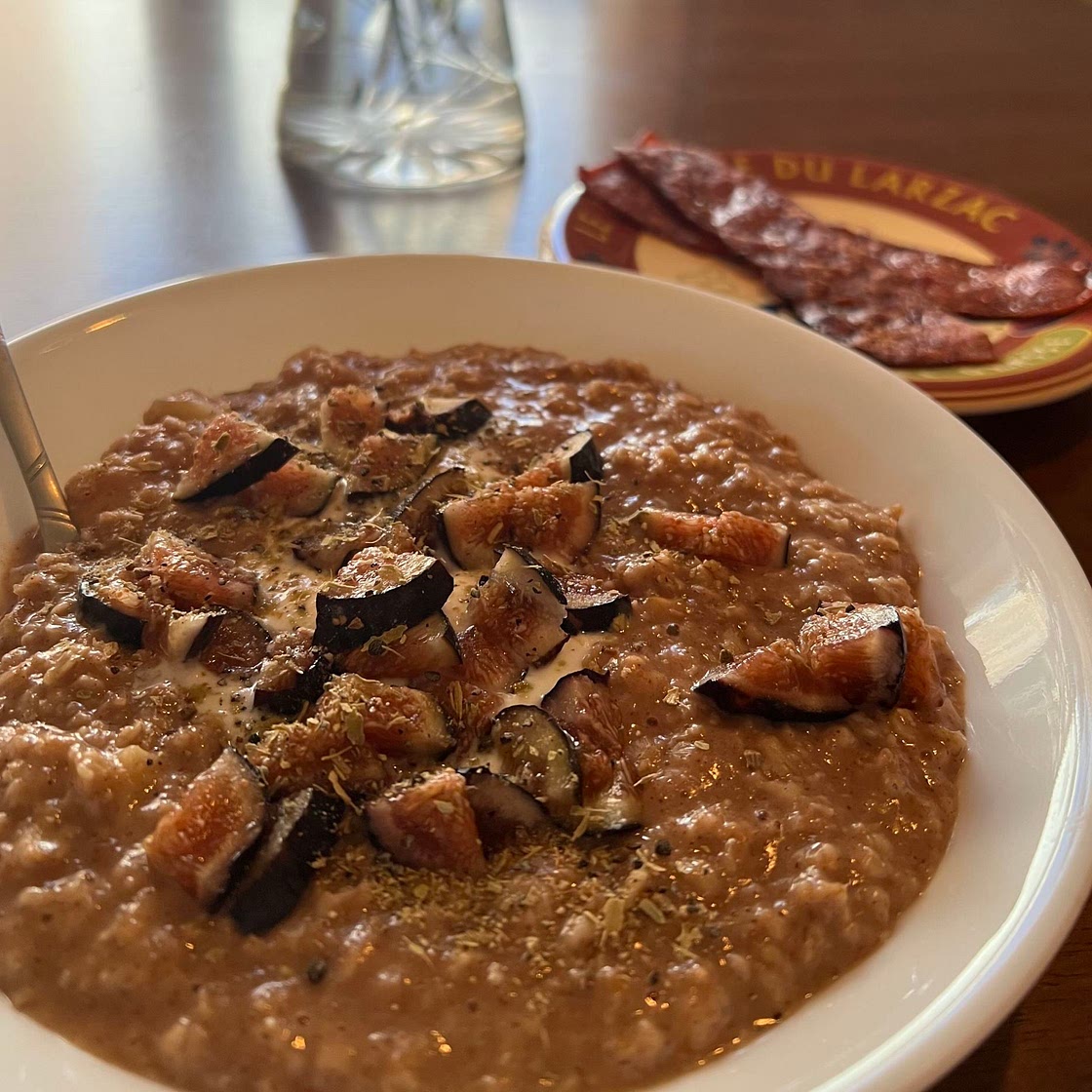 Fig and Cardamom Oatmeal