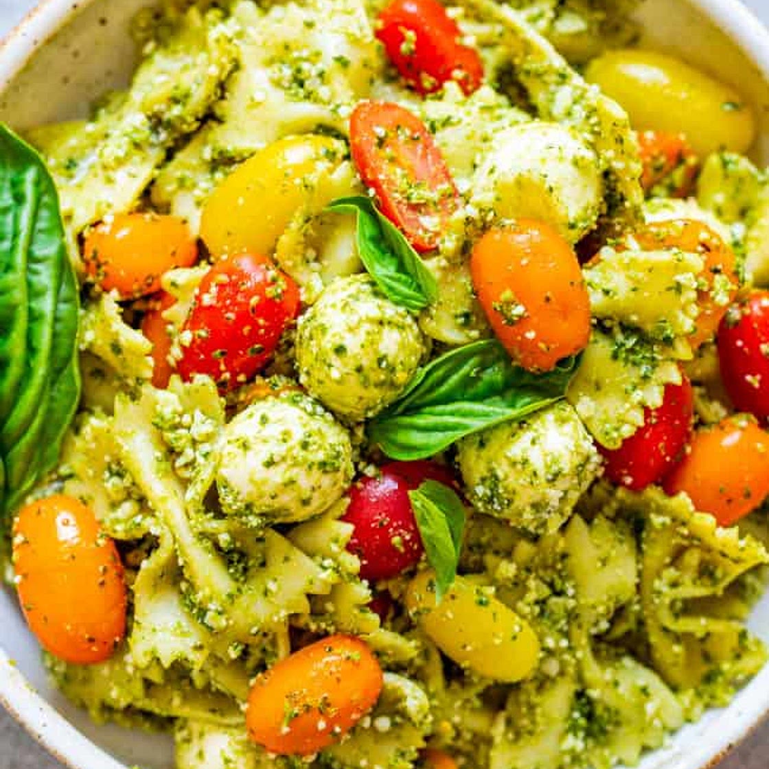 Farfelle Pesto Salad