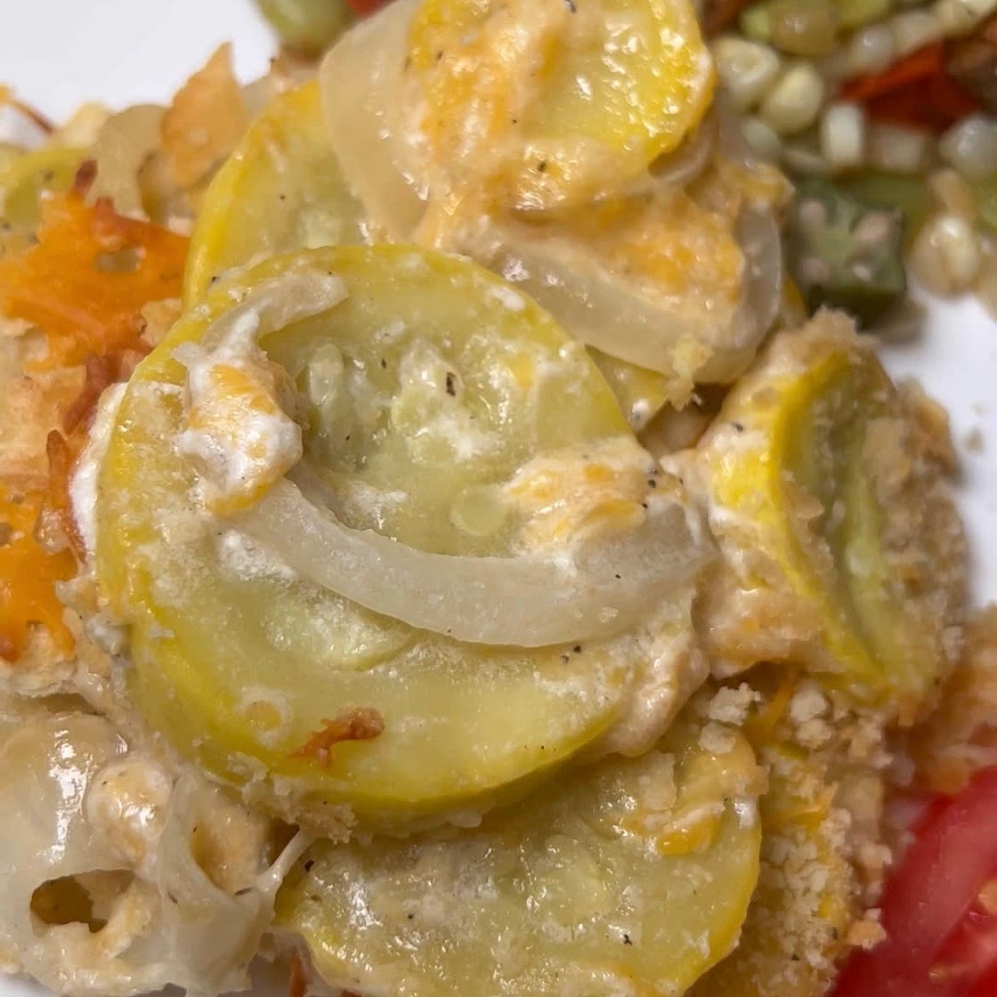 Southern Style Squash Casserole 
