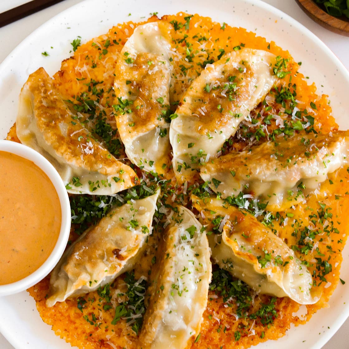 Crispy Cheese Dumplings
