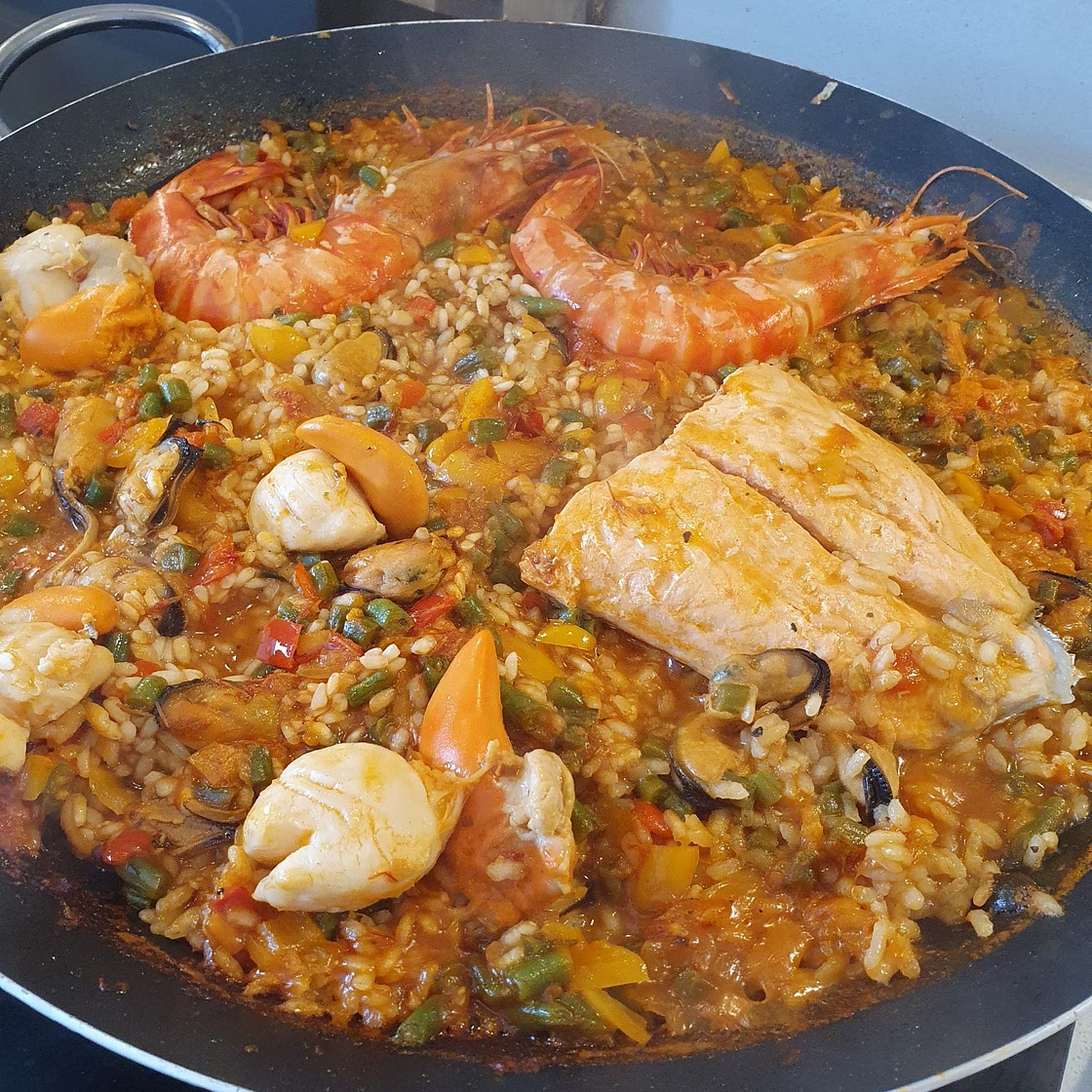 Seafood paella alla Tanja