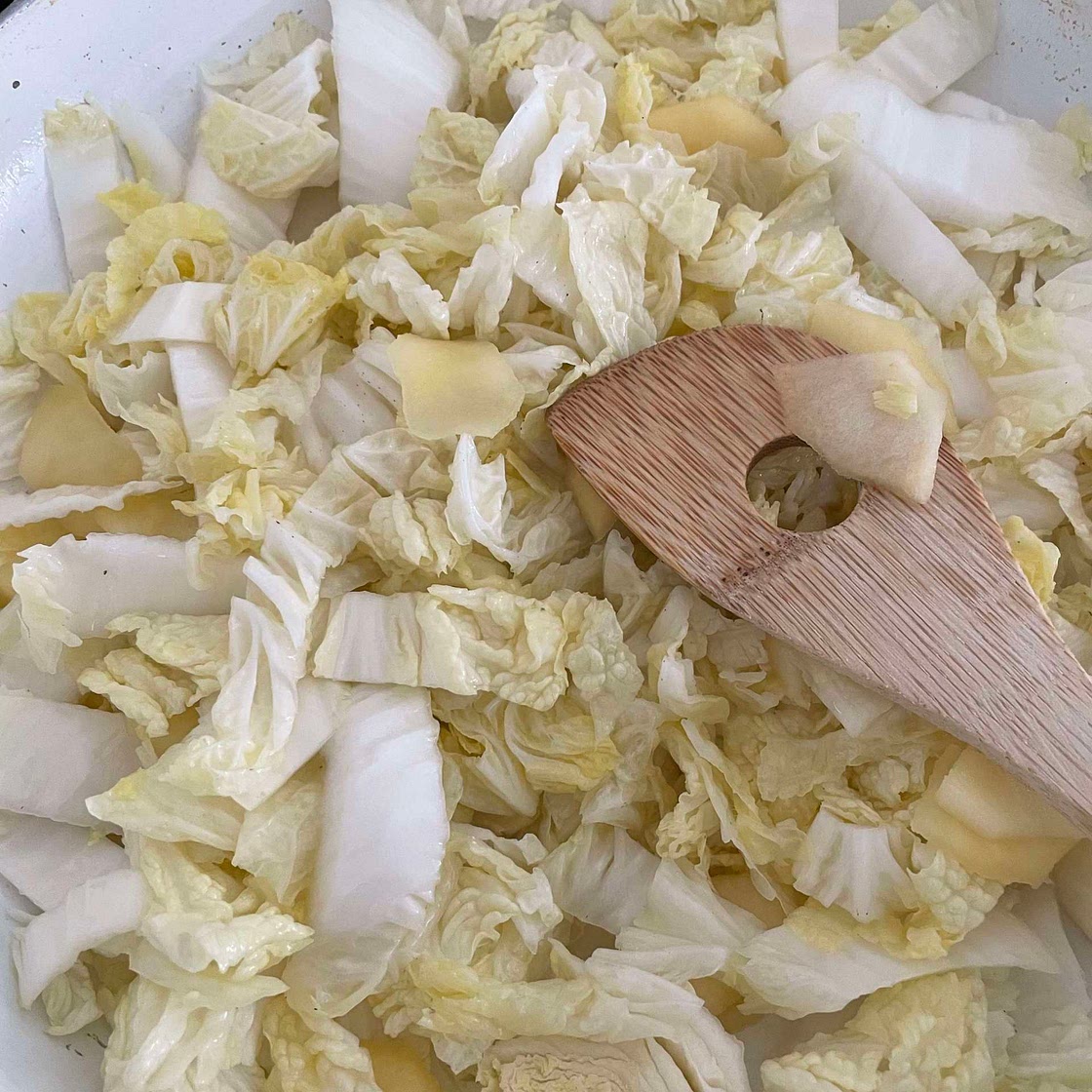 Apple cabbage side